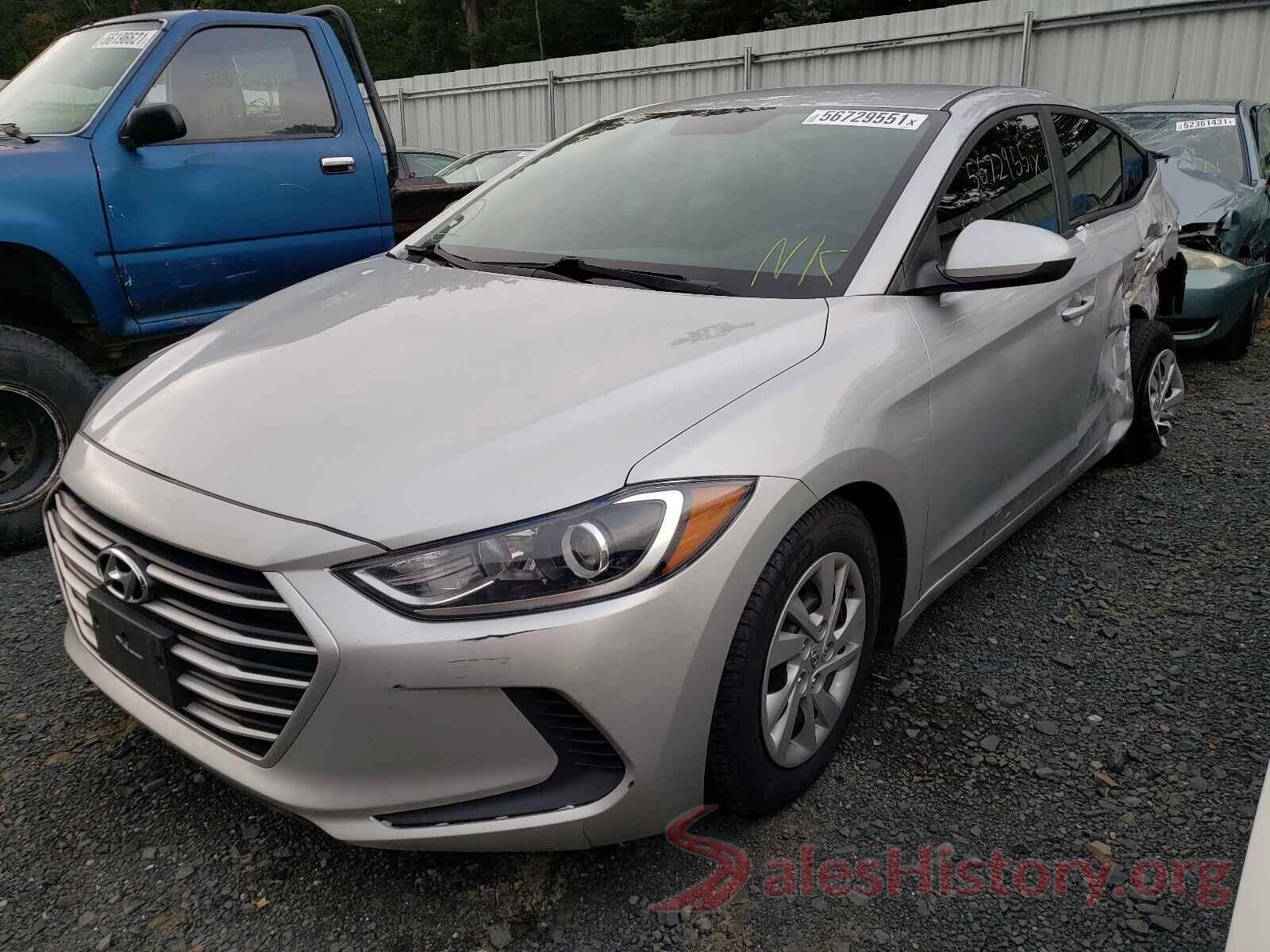 5NPD74LF9HH062662 2017 HYUNDAI ELANTRA