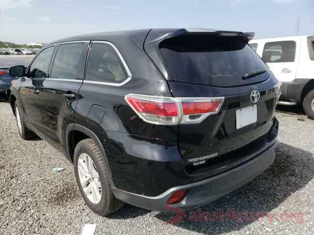 5TDZKRFH9GS174501 2016 TOYOTA HIGHLANDER