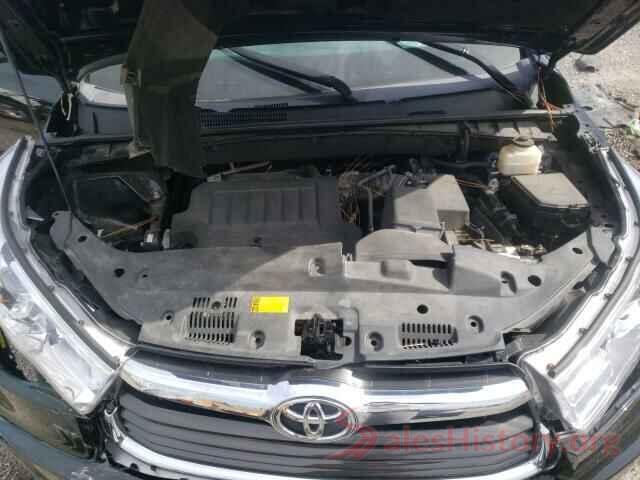 5TDZKRFH9GS174501 2016 TOYOTA HIGHLANDER