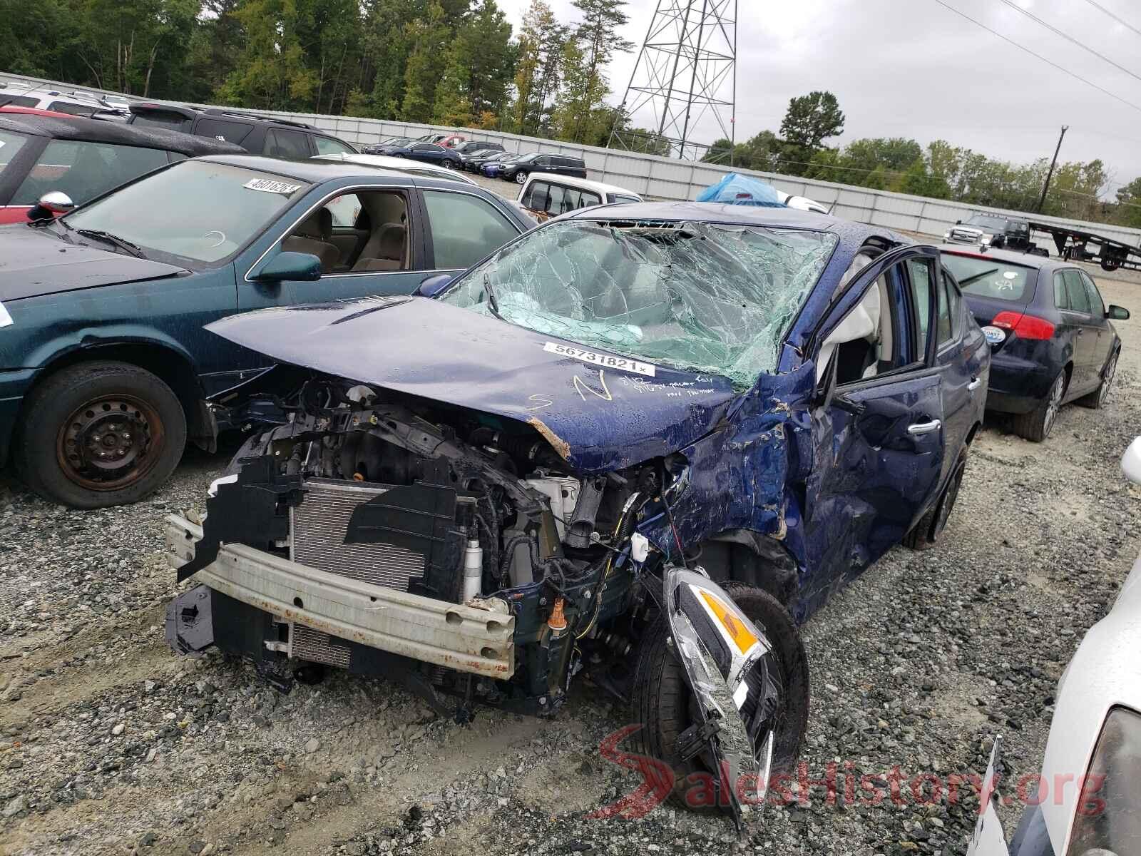 3N1CN7AP6KL869746 2019 NISSAN VERSA