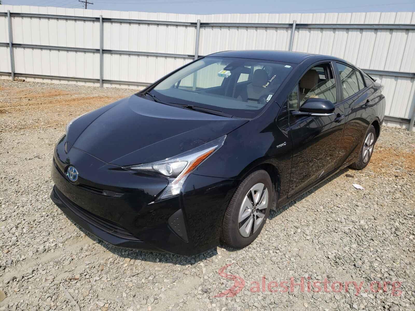 JTDKBRFU1J3595734 2018 TOYOTA PRIUS