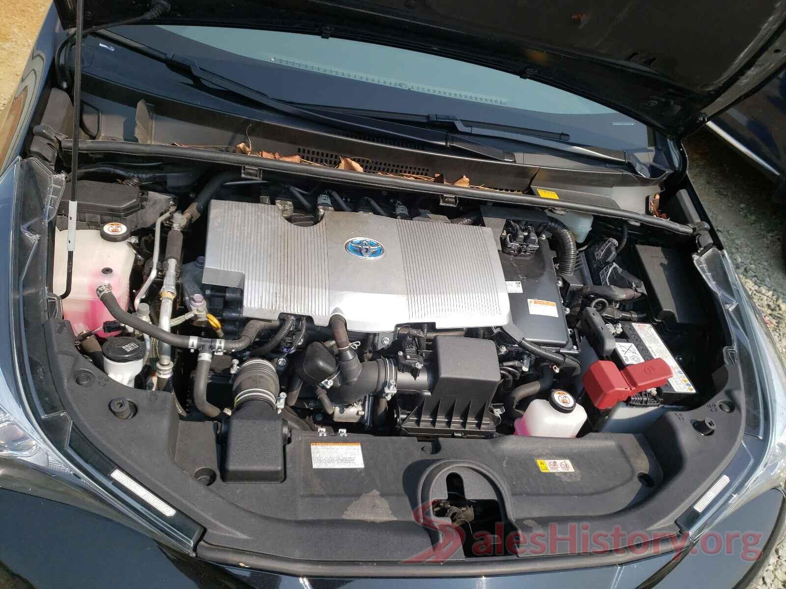 JTDKBRFU1J3595734 2018 TOYOTA PRIUS