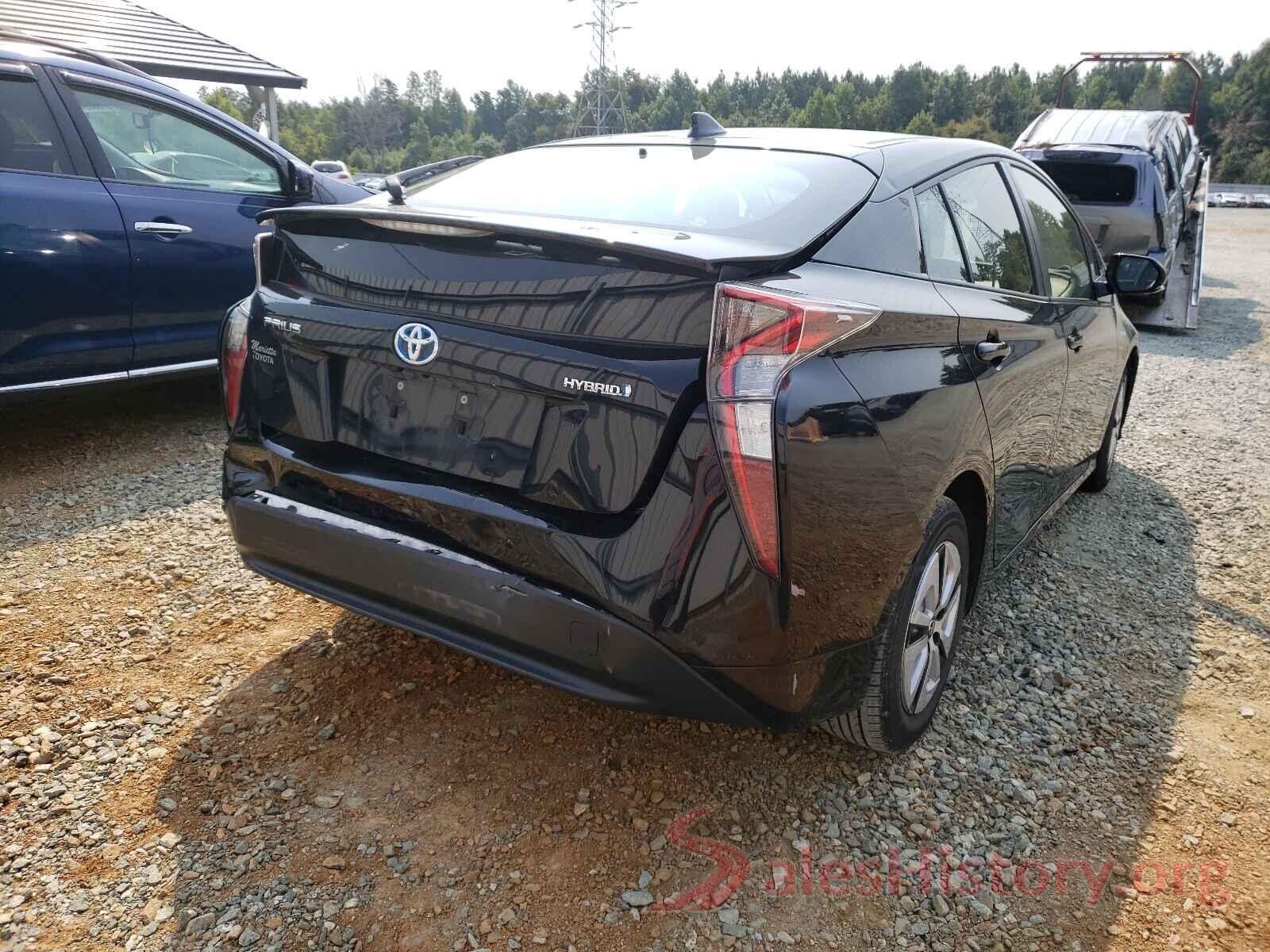 JTDKBRFU1J3595734 2018 TOYOTA PRIUS