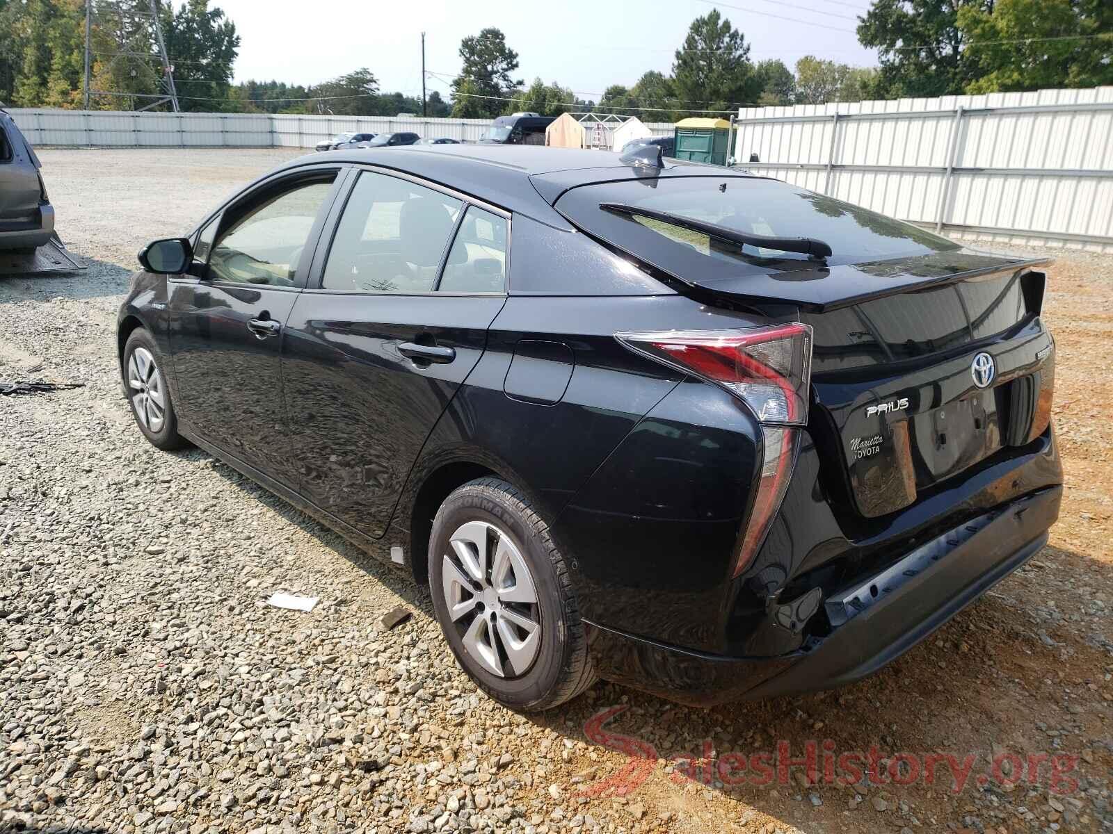 JTDKBRFU1J3595734 2018 TOYOTA PRIUS