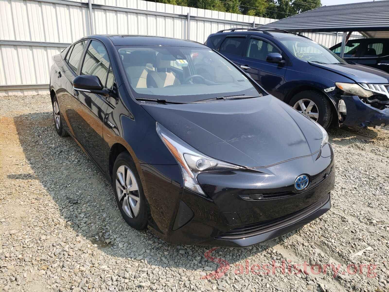 JTDKBRFU1J3595734 2018 TOYOTA PRIUS