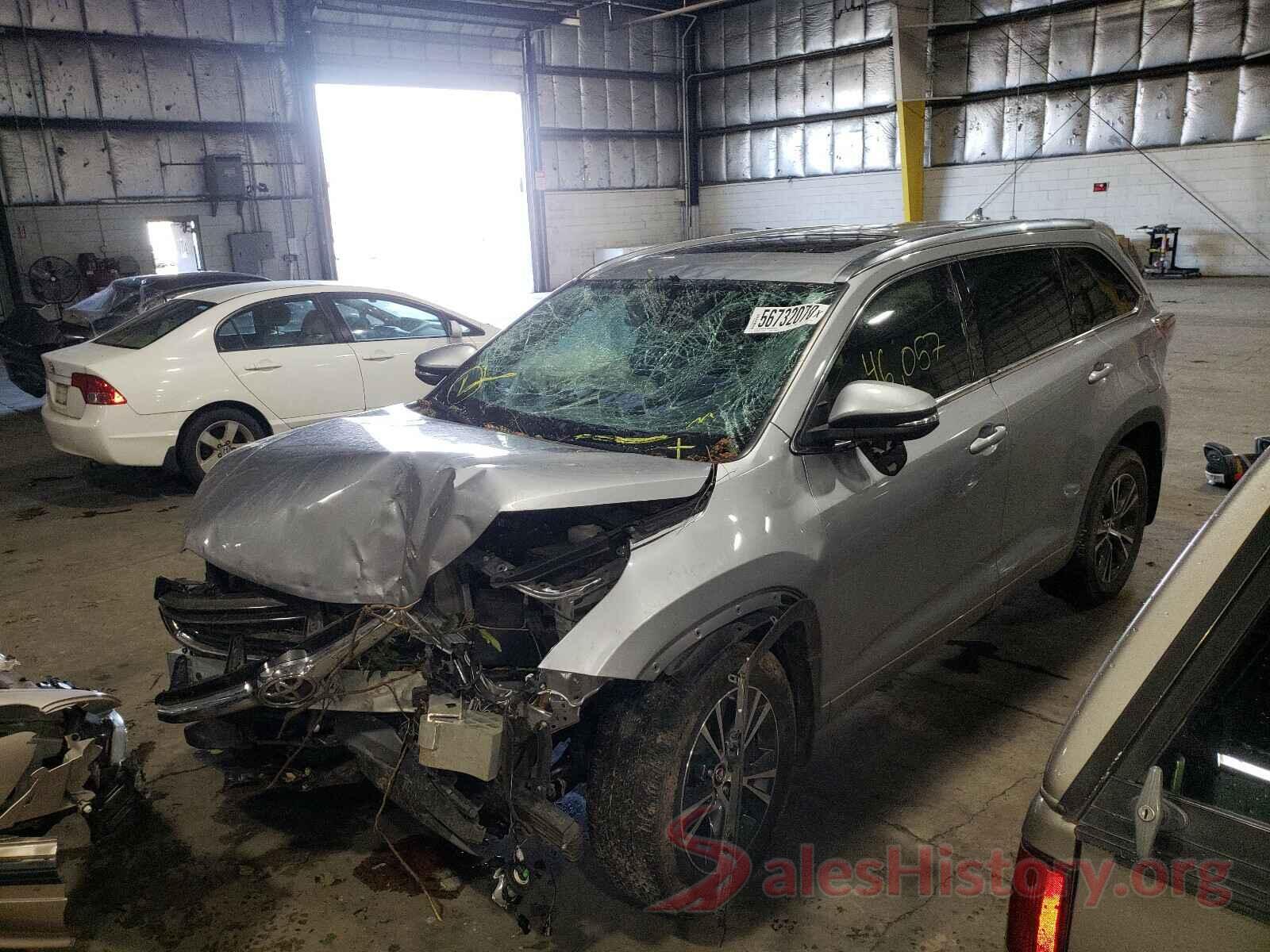 5TDJKRFH4GS354675 2016 TOYOTA HIGHLANDER