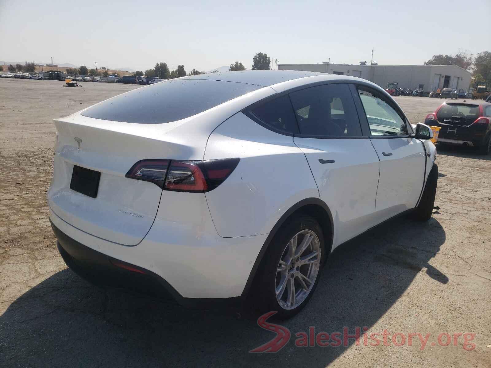 5YJYGDEE8MF061307 2021 TESLA MODEL Y