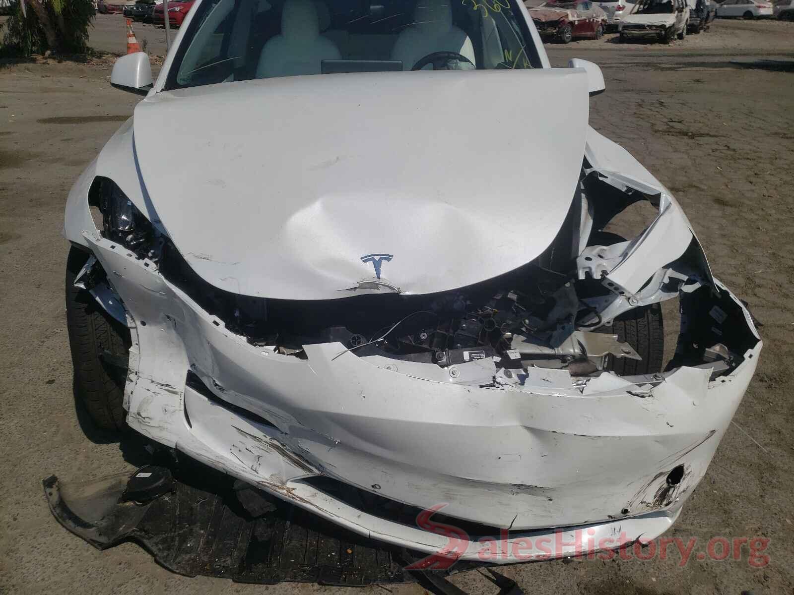 5YJYGDEE8MF061307 2021 TESLA MODEL Y