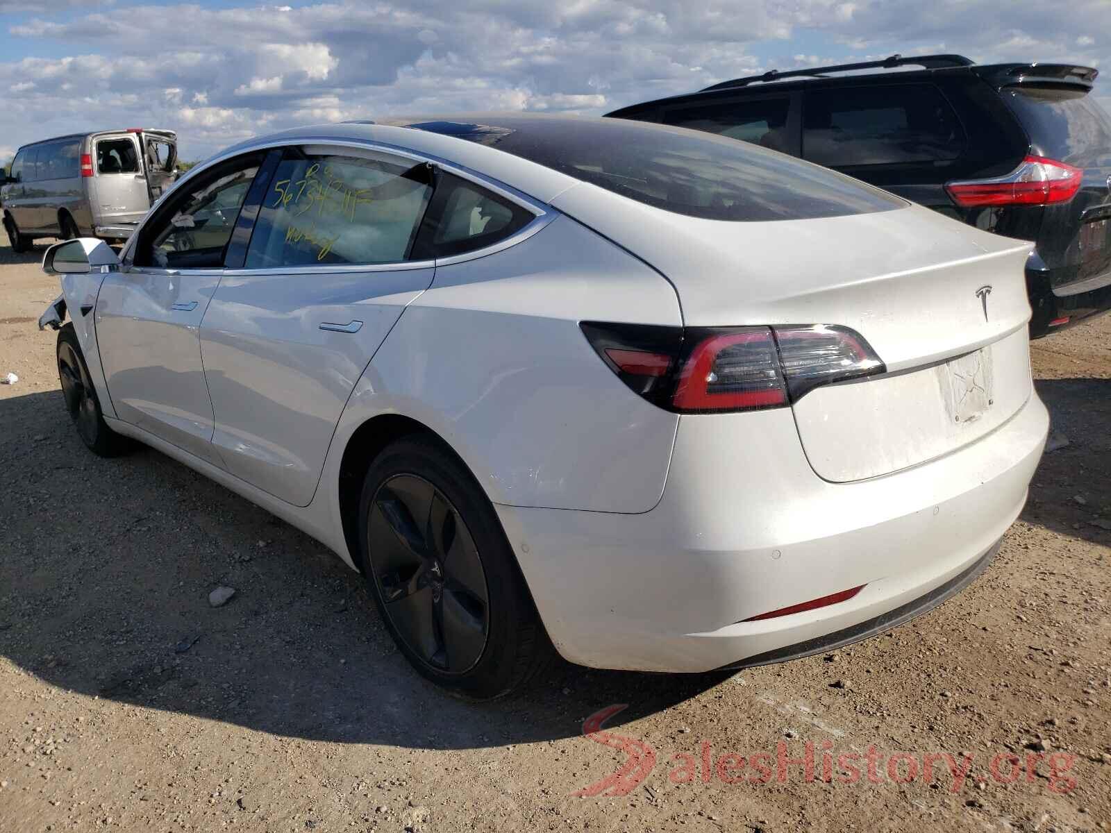 5YJ3E1EB5JF089016 2018 TESLA MODEL 3