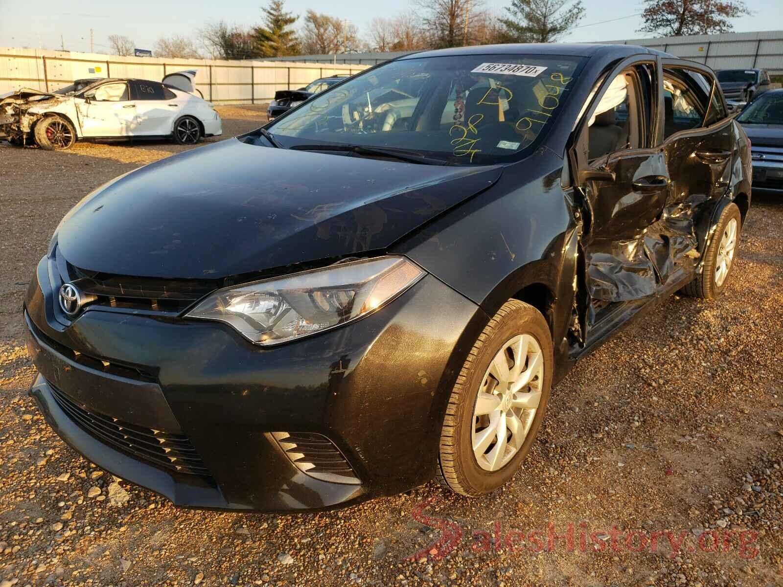 5YFBURHE0GP494555 2016 TOYOTA COROLLA