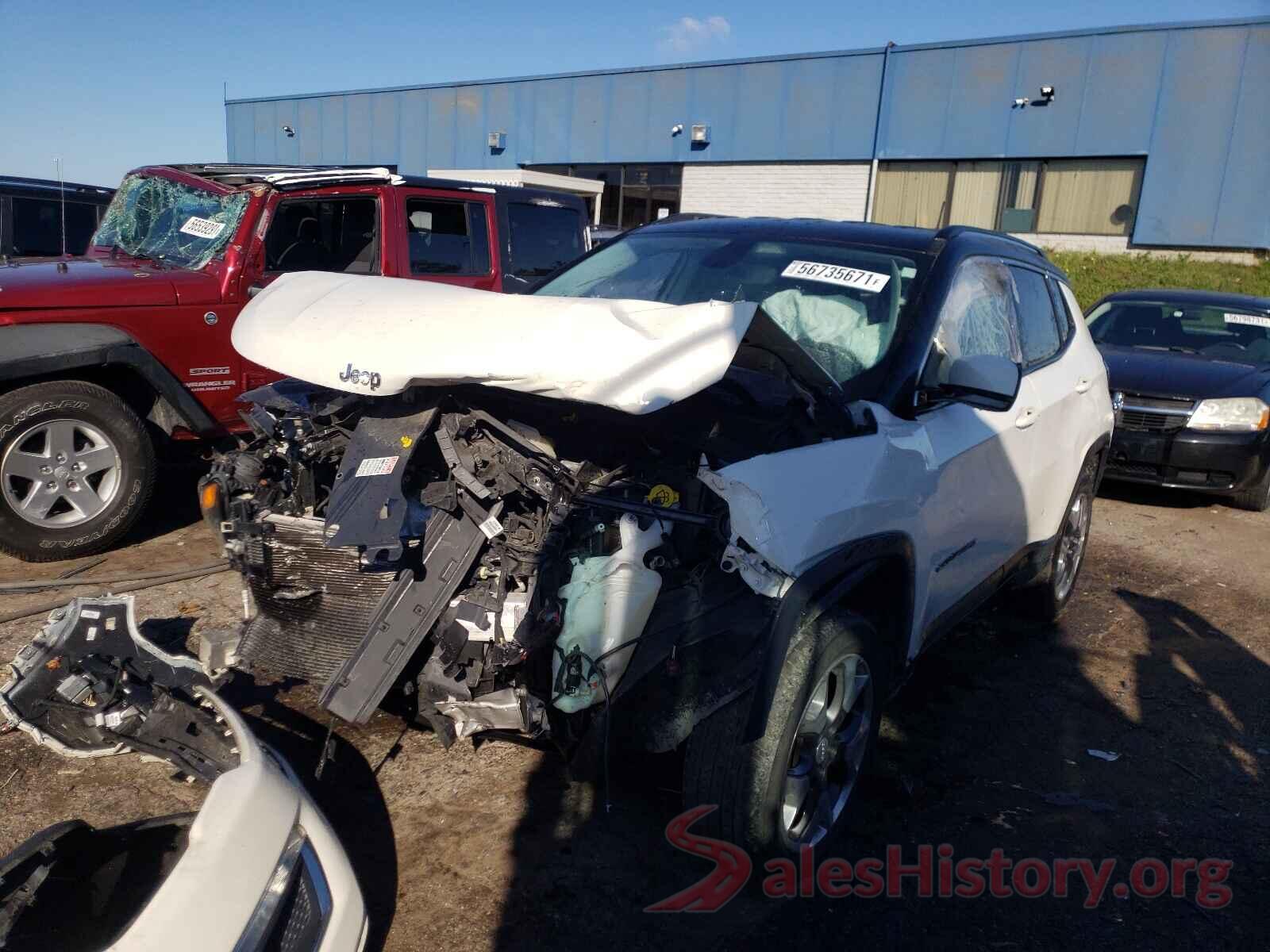 3C4NJDCB3JT456277 2018 JEEP COMPASS