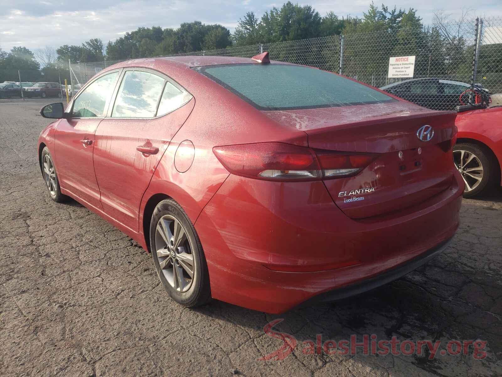 5NPD84LF0JH270738 2018 HYUNDAI ELANTRA