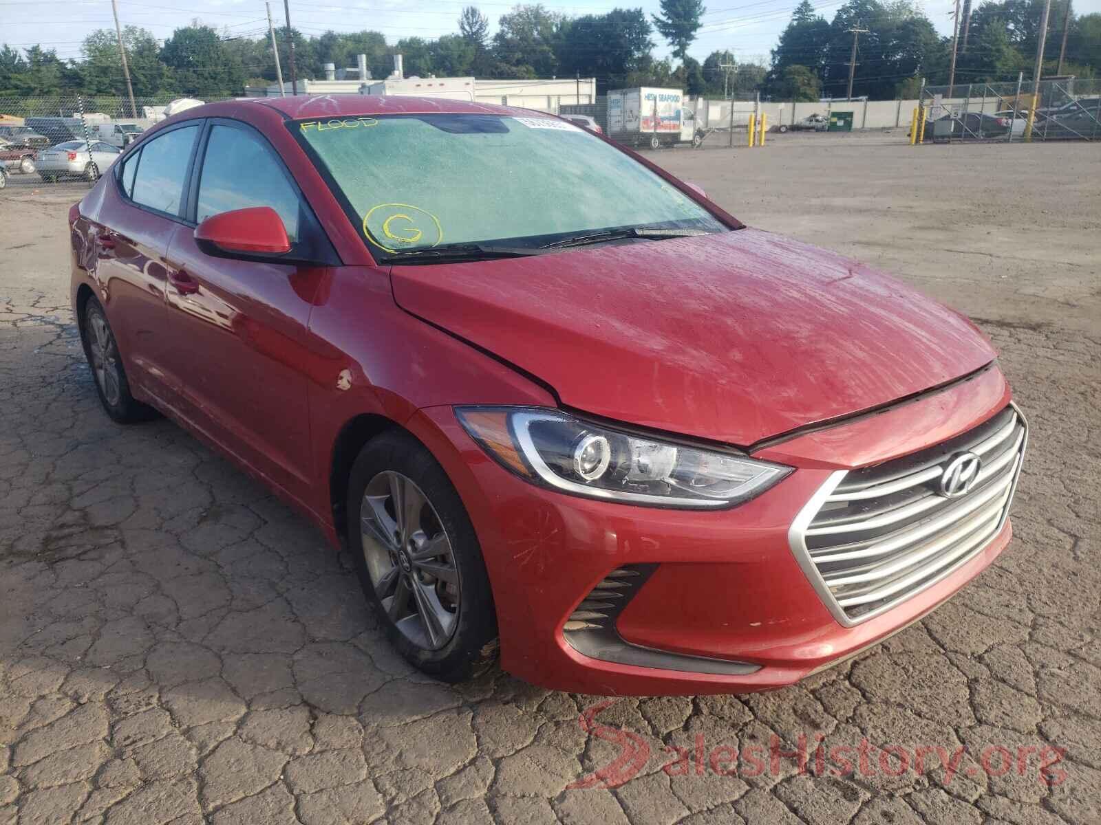 5NPD84LF0JH270738 2018 HYUNDAI ELANTRA