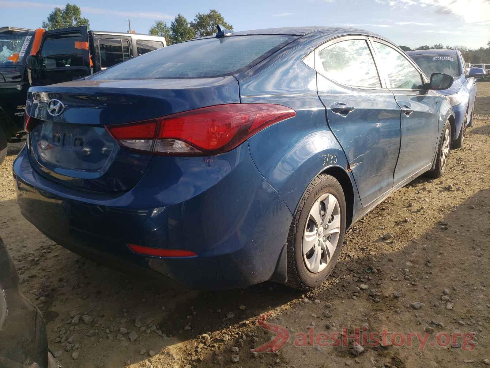 KMHDH4AE4GU502195 2016 HYUNDAI ELANTRA