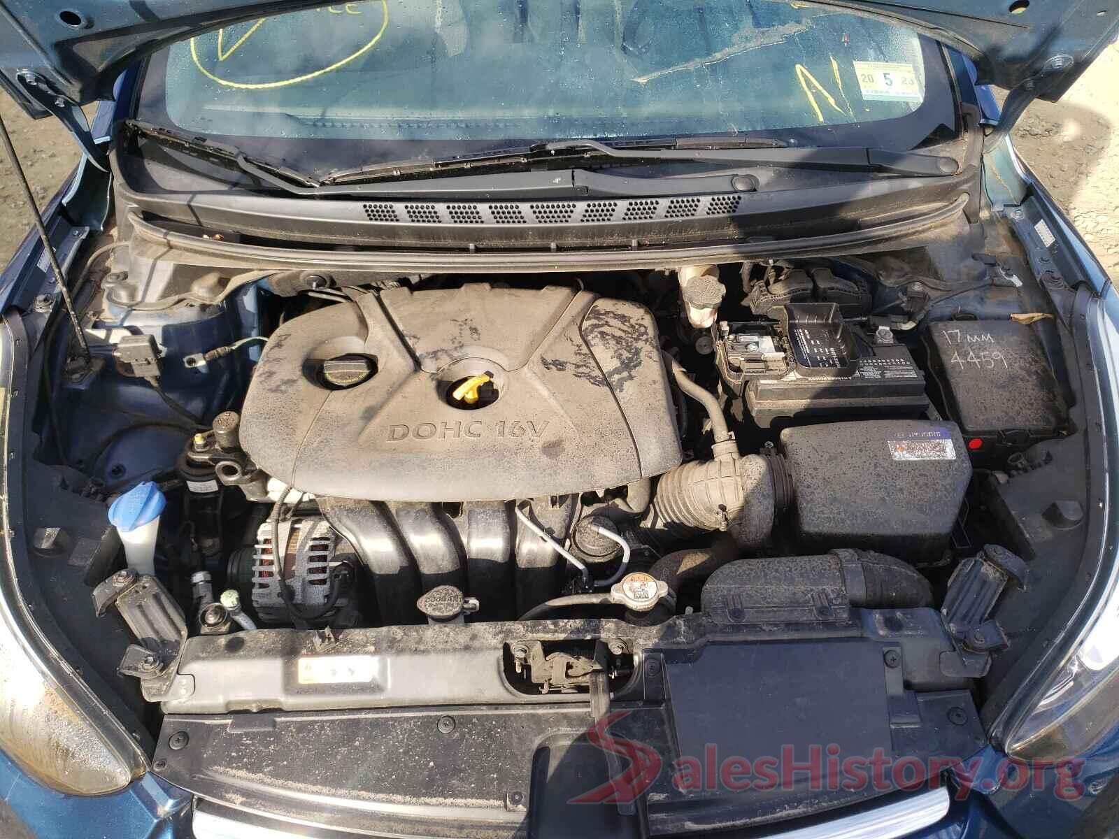 KMHDH4AE4GU502195 2016 HYUNDAI ELANTRA