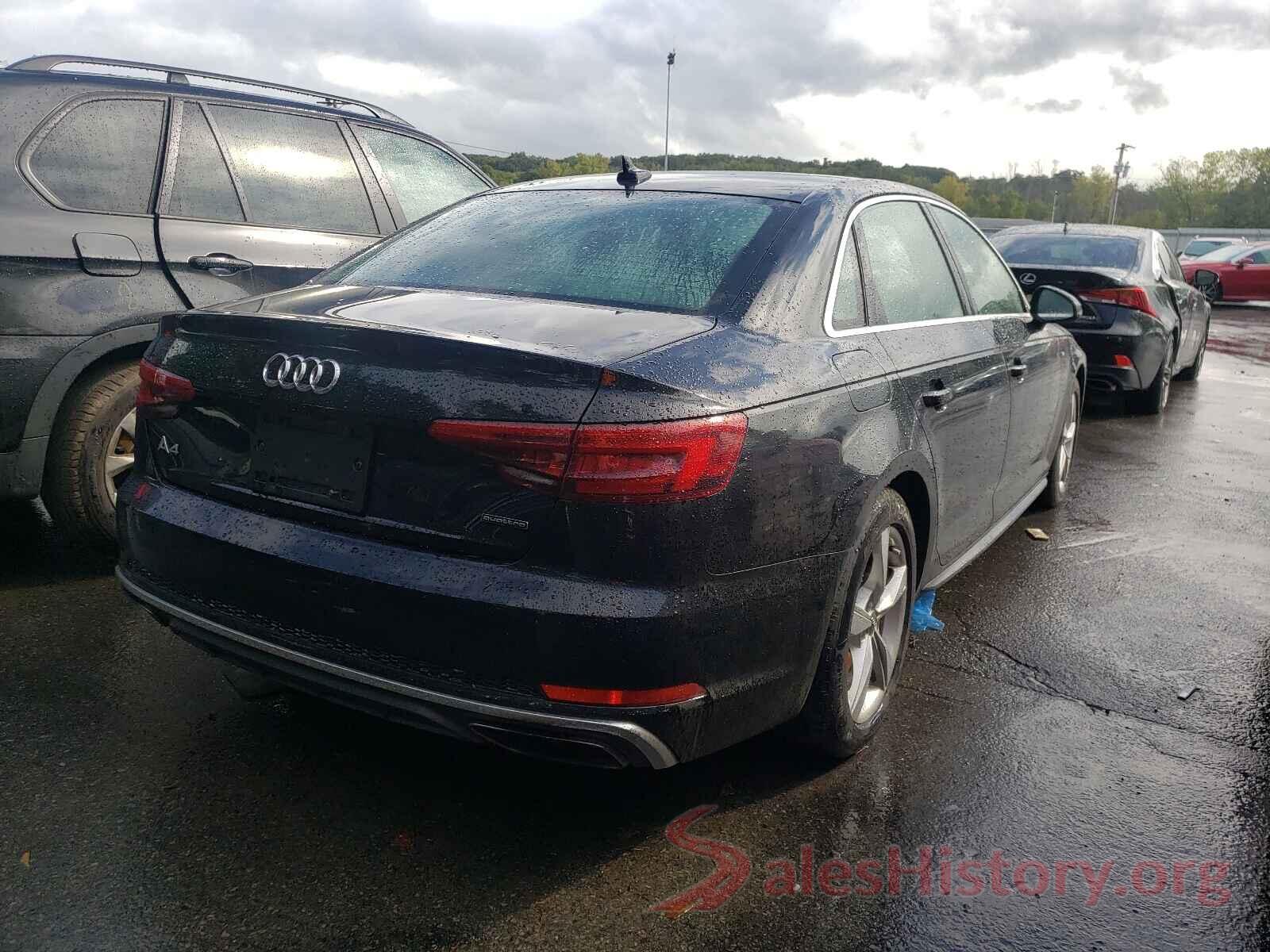 WAUDNAF40KA104940 2019 AUDI A4