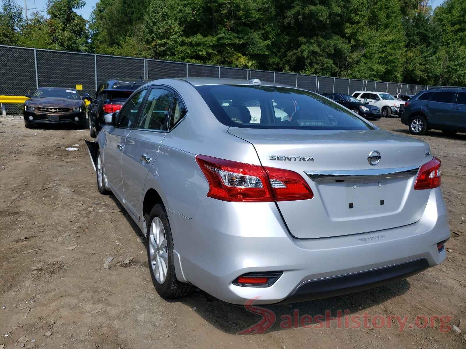 3N1AB7APXKL609351 2019 NISSAN SENTRA