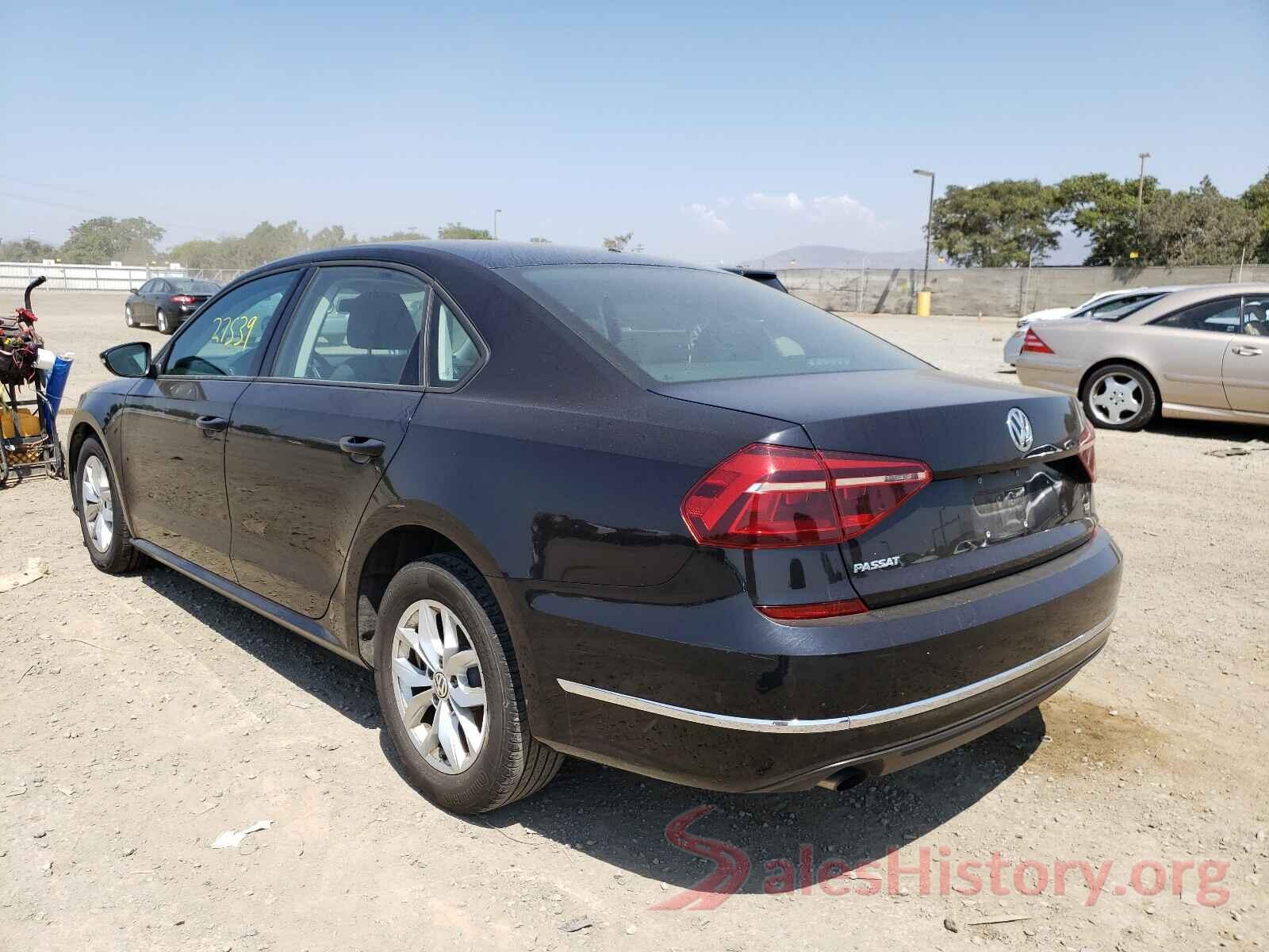 1VWAA7A37JC038809 2018 VOLKSWAGEN PASSAT