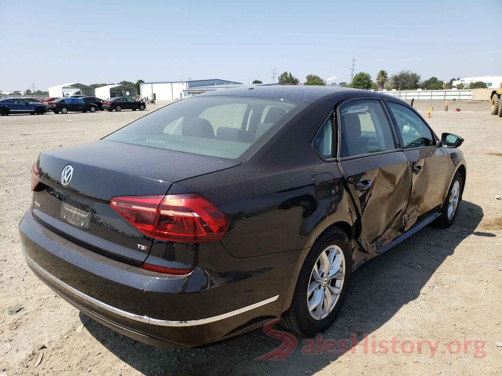 1VWAA7A37JC038809 2018 VOLKSWAGEN PASSAT