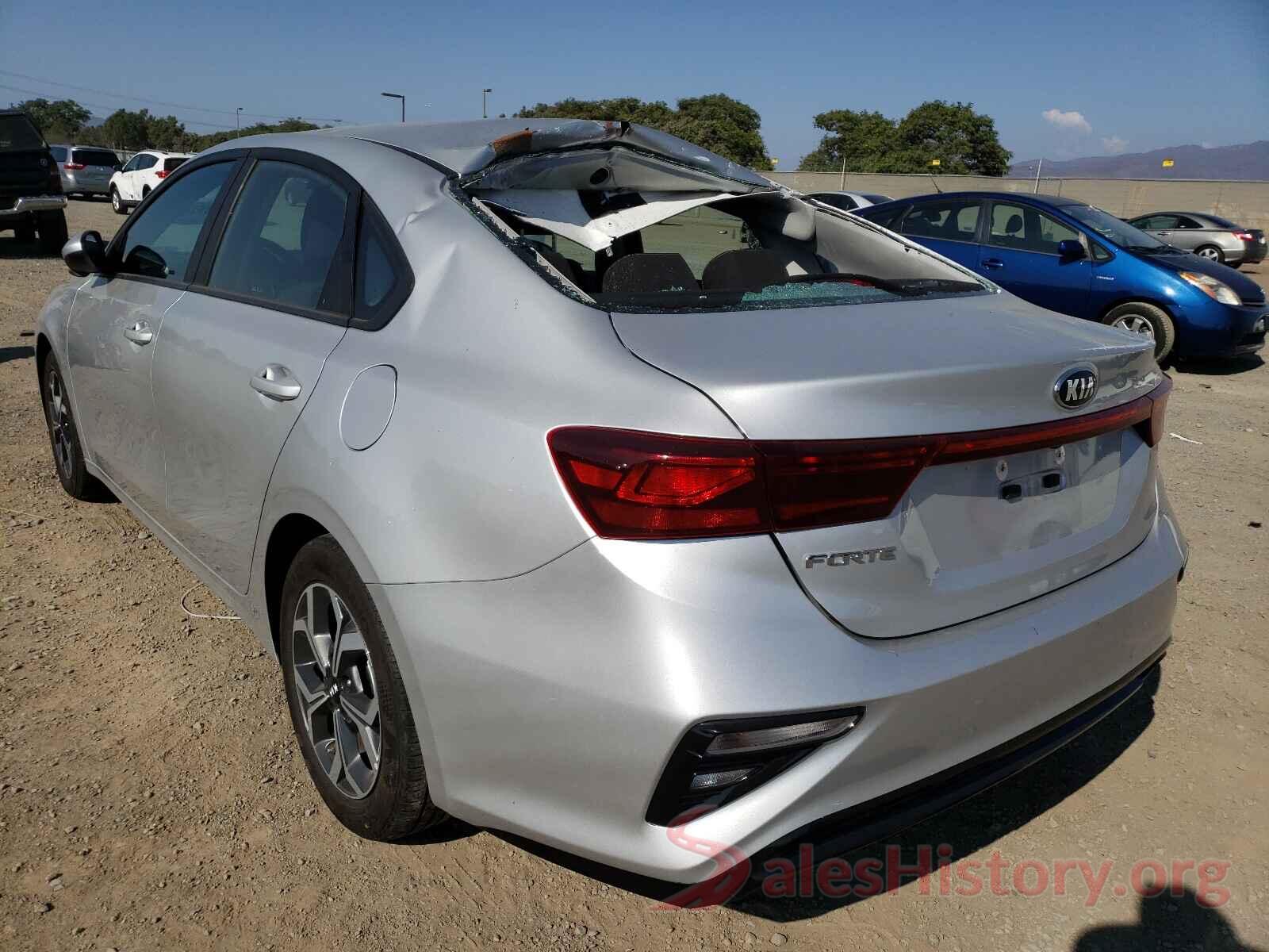 3KPF24AD9LE215644 2020 KIA FORTE