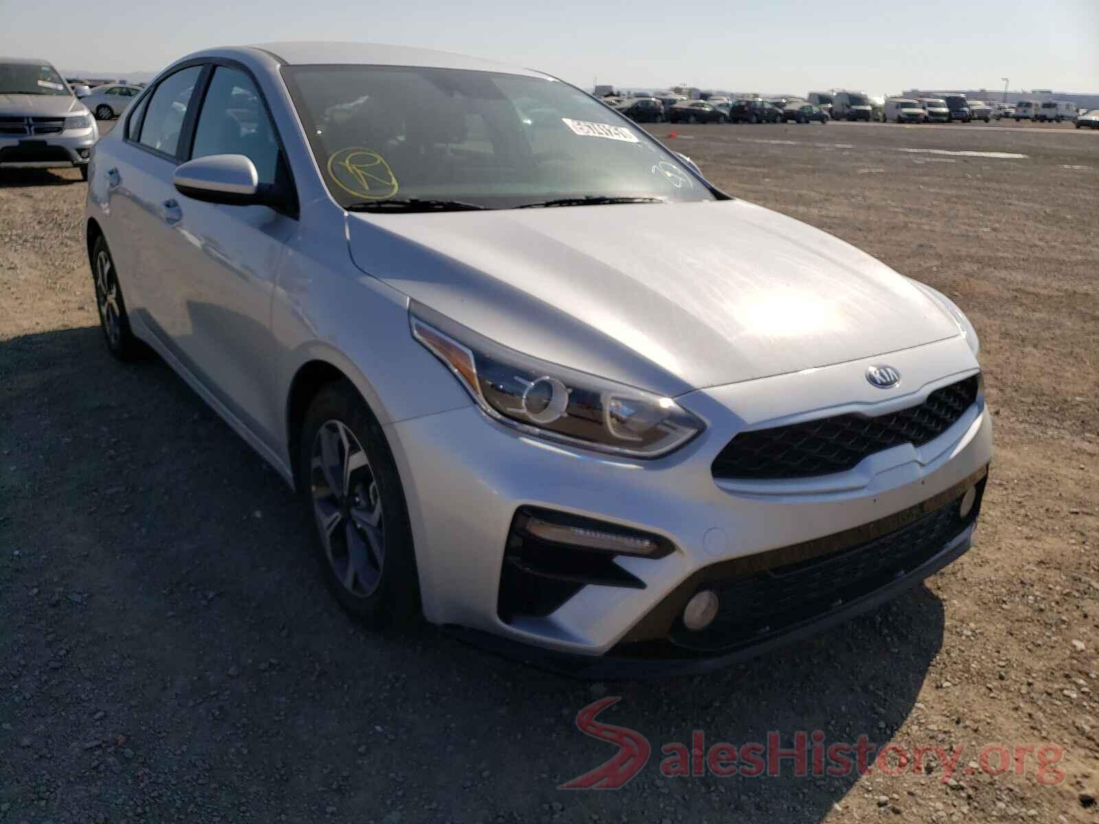 3KPF24AD9LE215644 2020 KIA FORTE