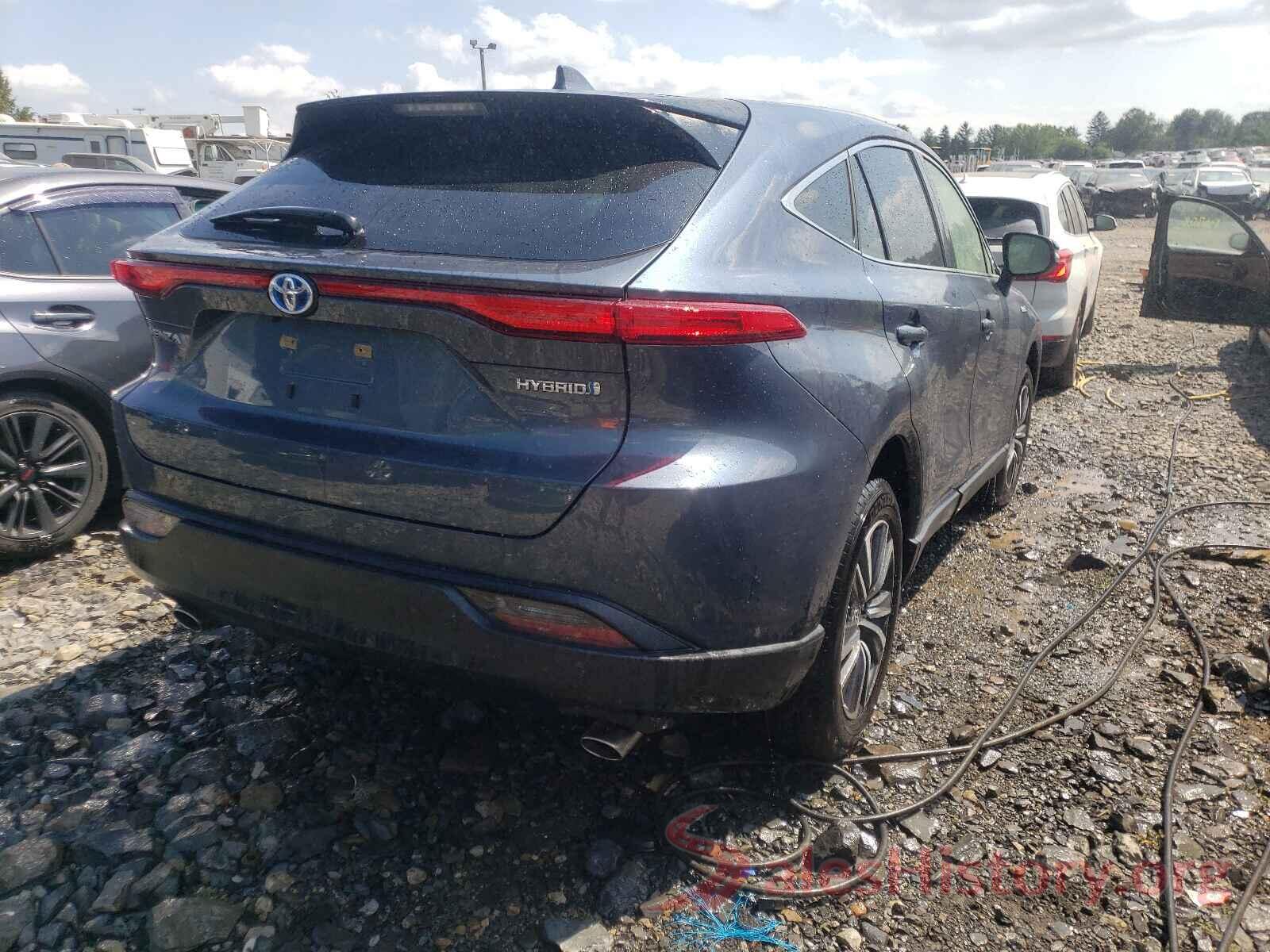 JTEAAAAH4MJ010621 2021 TOYOTA VENZA