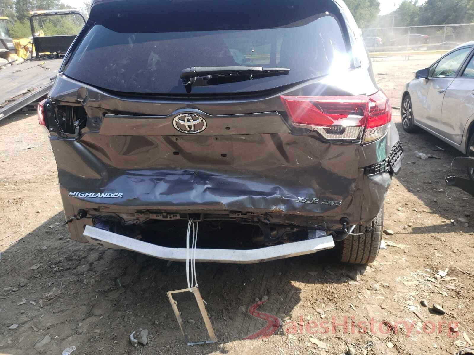 5TDJZRFH4HS405198 2017 TOYOTA HIGHLANDER