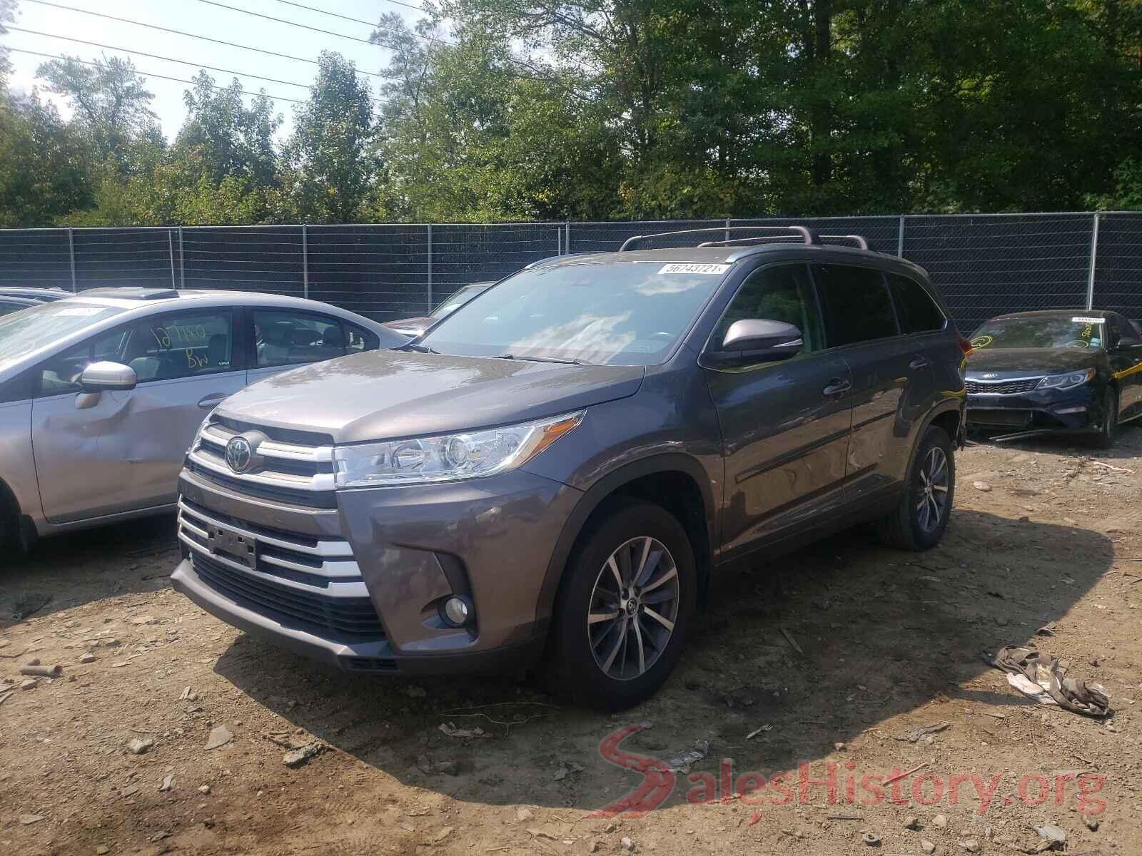 5TDJZRFH4HS405198 2017 TOYOTA HIGHLANDER