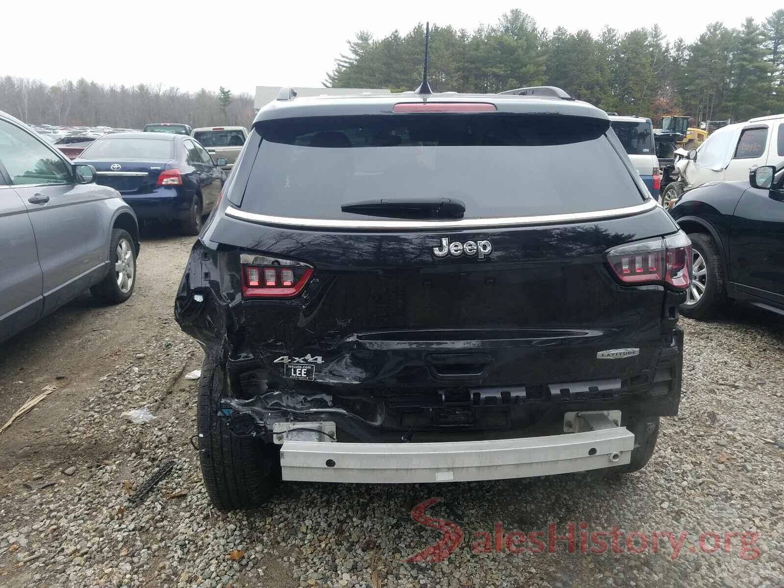 3C4NJDBB1KT696267 2019 JEEP COMPASS