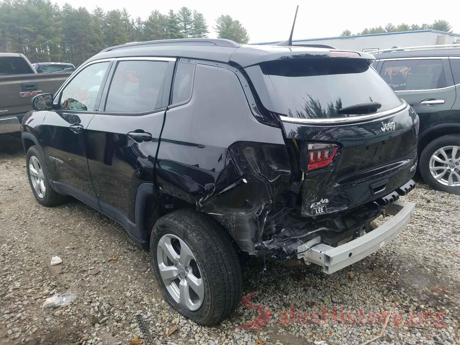 3C4NJDBB1KT696267 2019 JEEP COMPASS