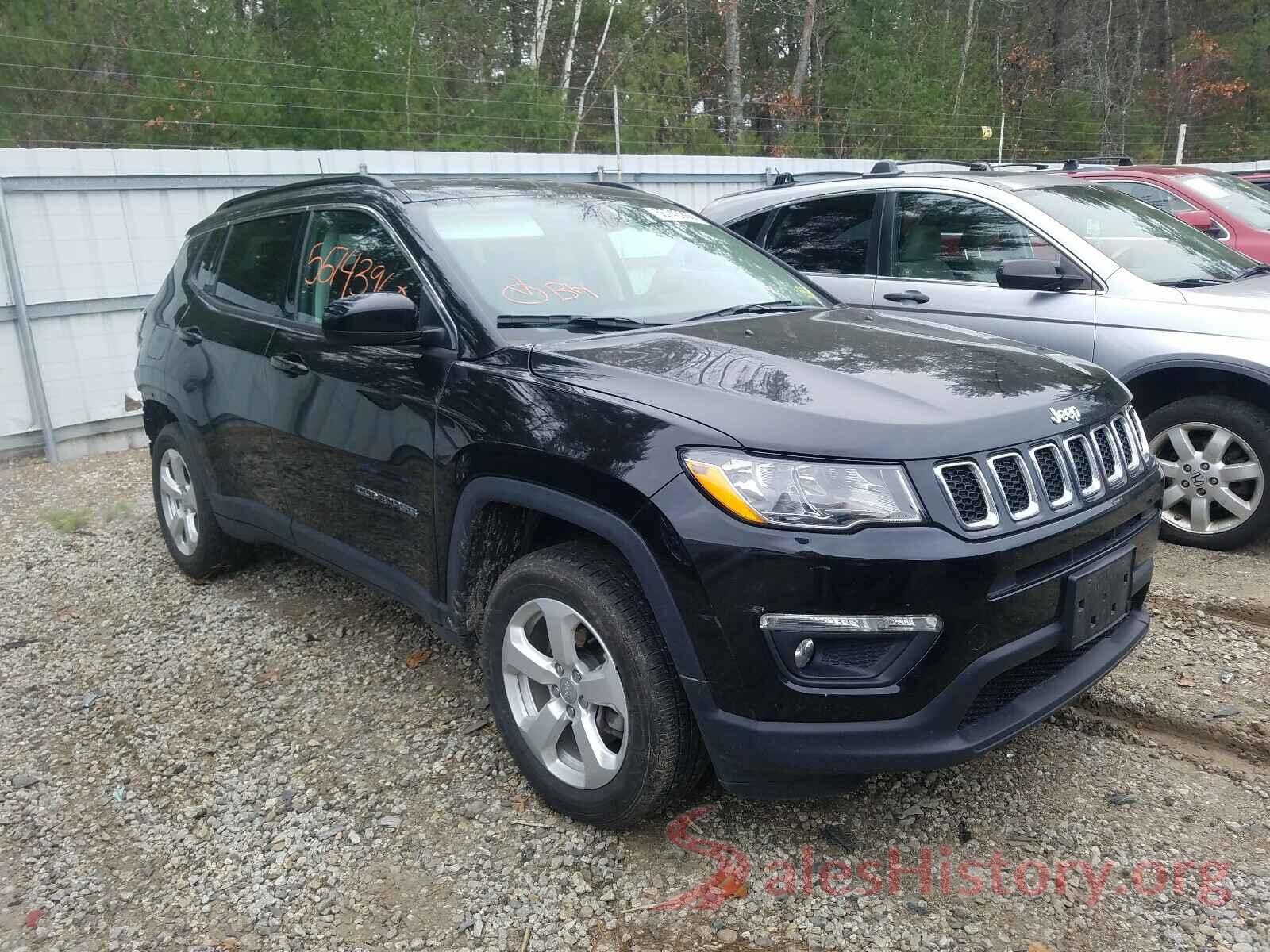 3C4NJDBB1KT696267 2019 JEEP COMPASS