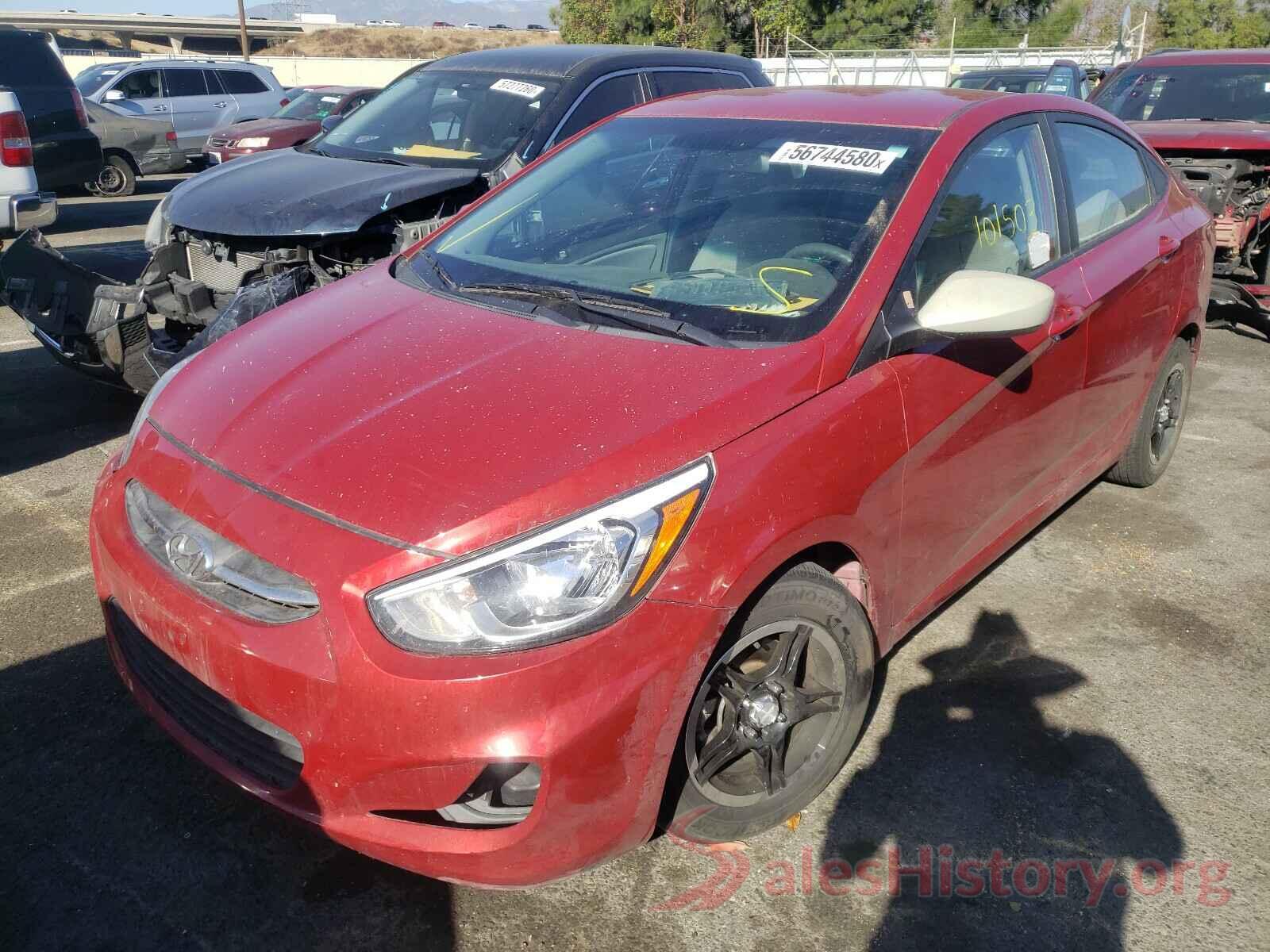 KMHCT4AE7HU369850 2017 HYUNDAI ACCENT