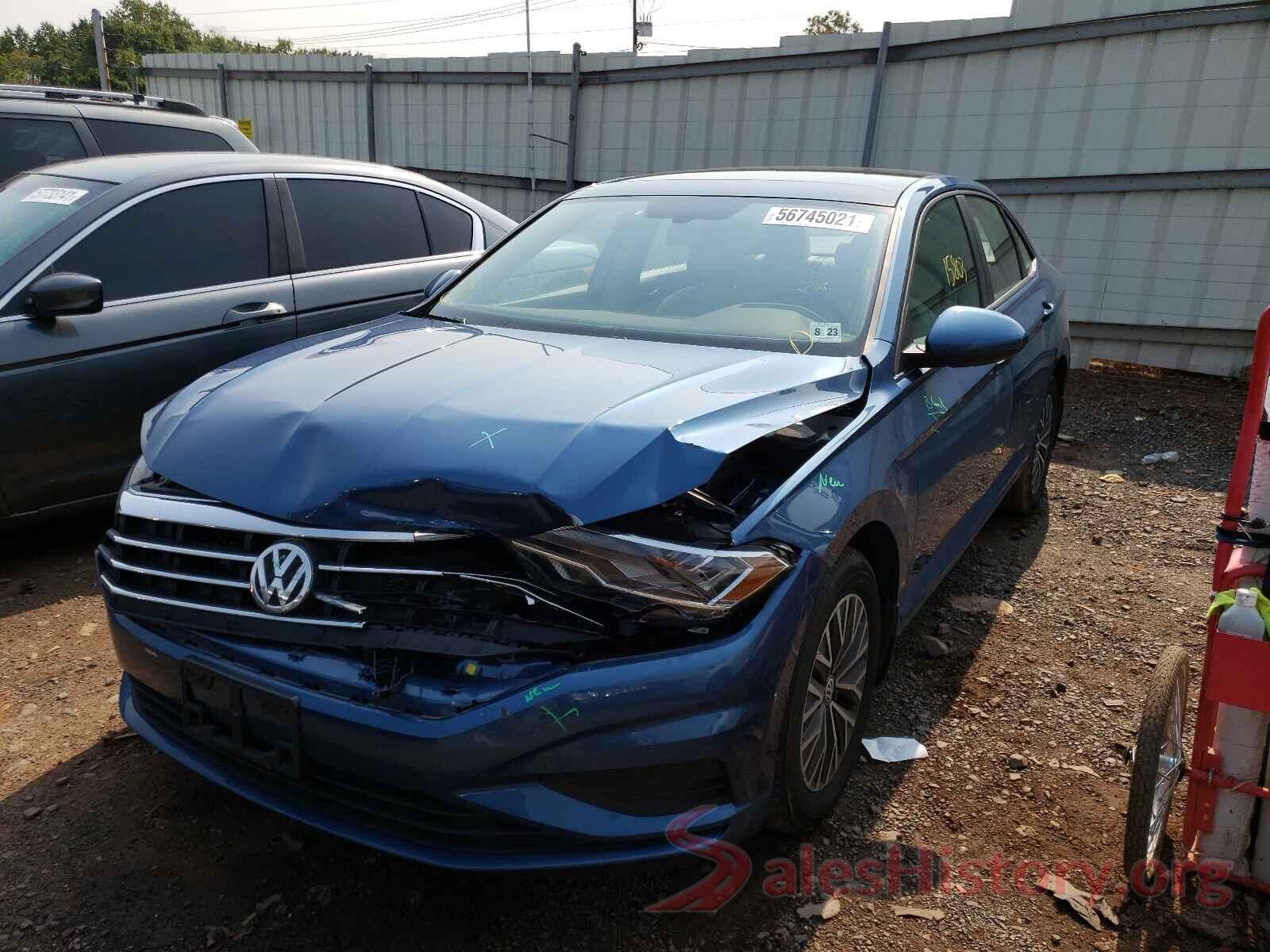 3VWC57BU0KM071722 2019 VOLKSWAGEN JETTA