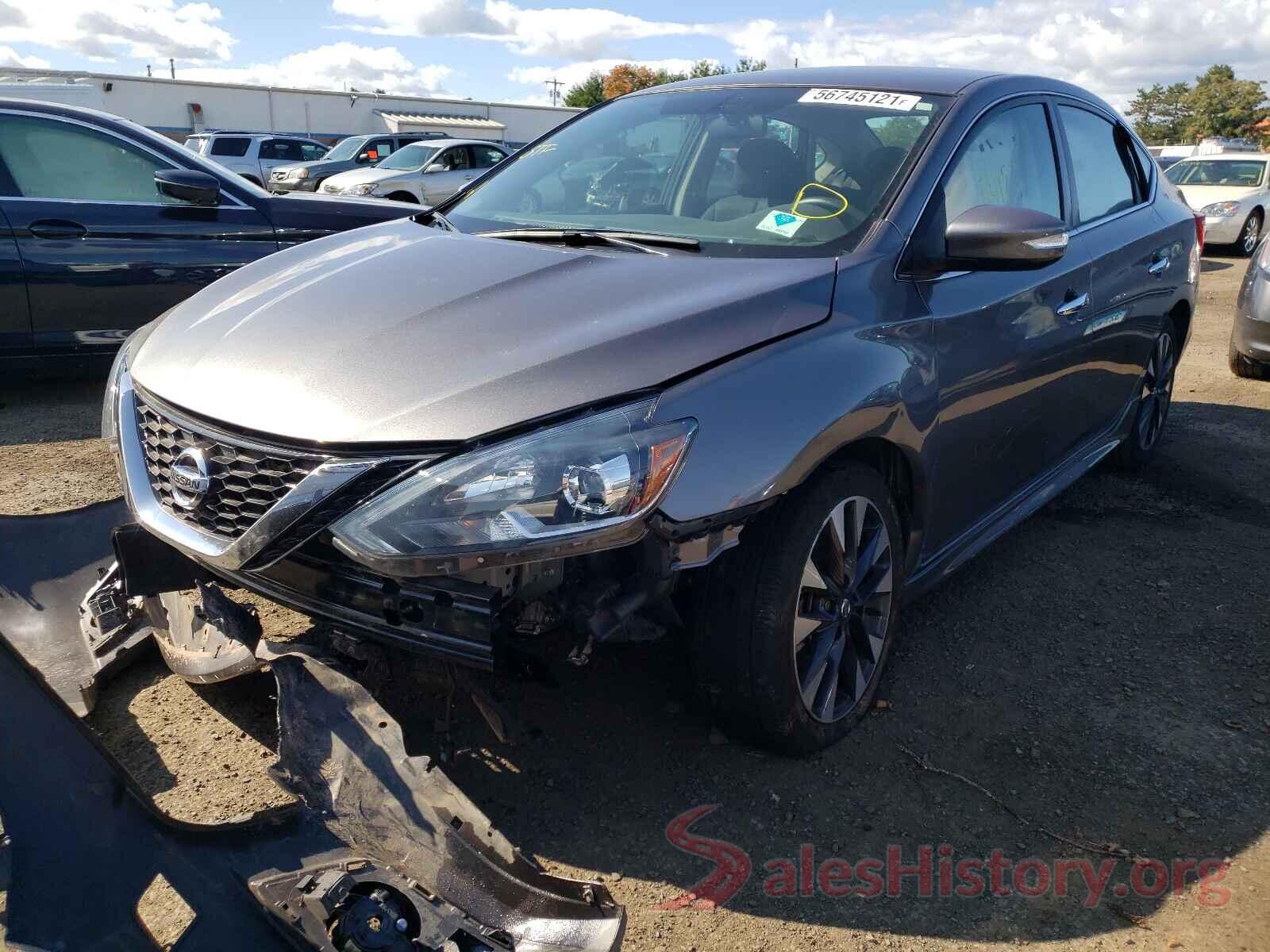 3N1AB7AP7KY240063 2019 NISSAN SENTRA