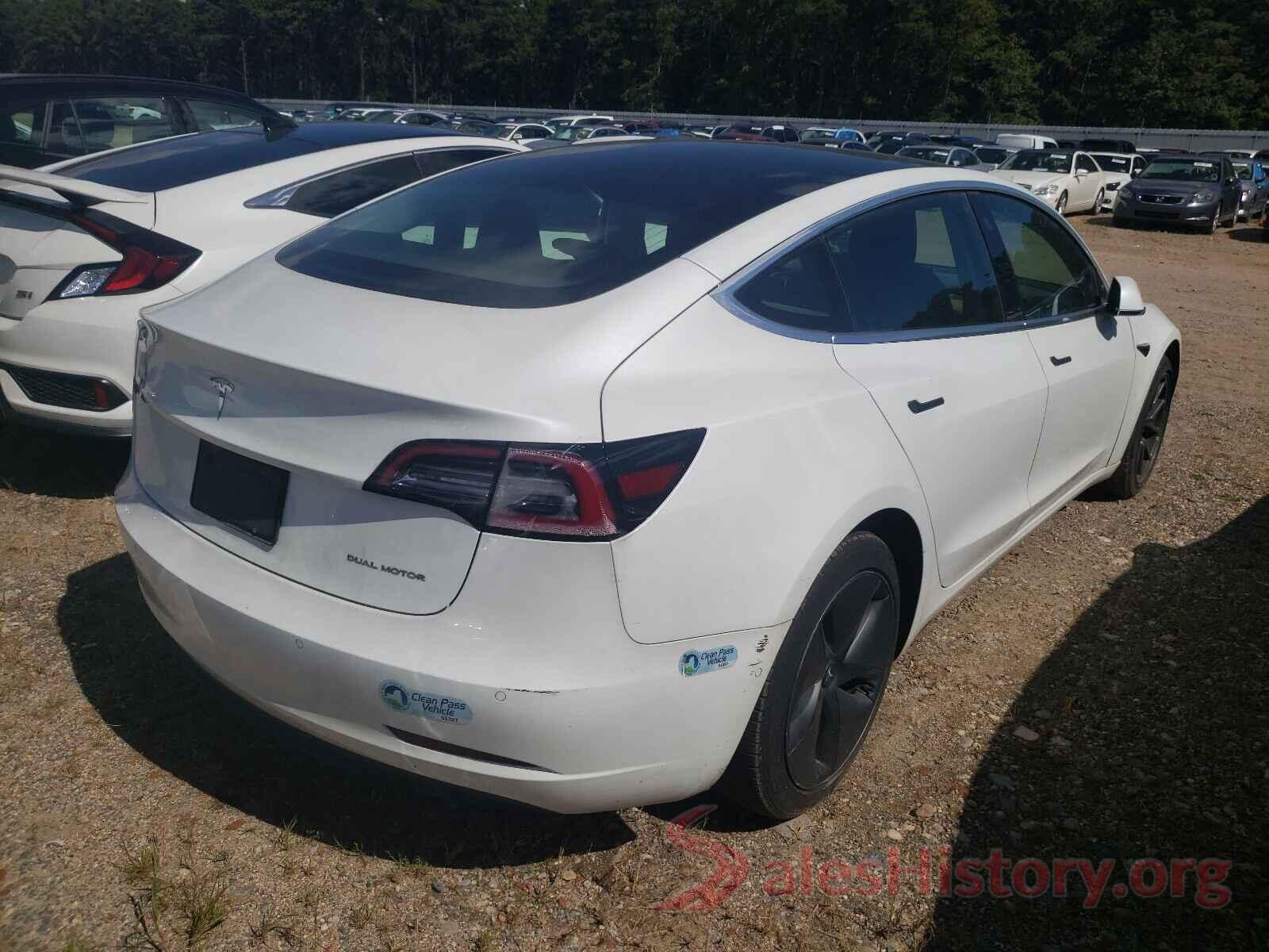 5YJ3E1EB1KF493528 2019 TESLA MODEL 3