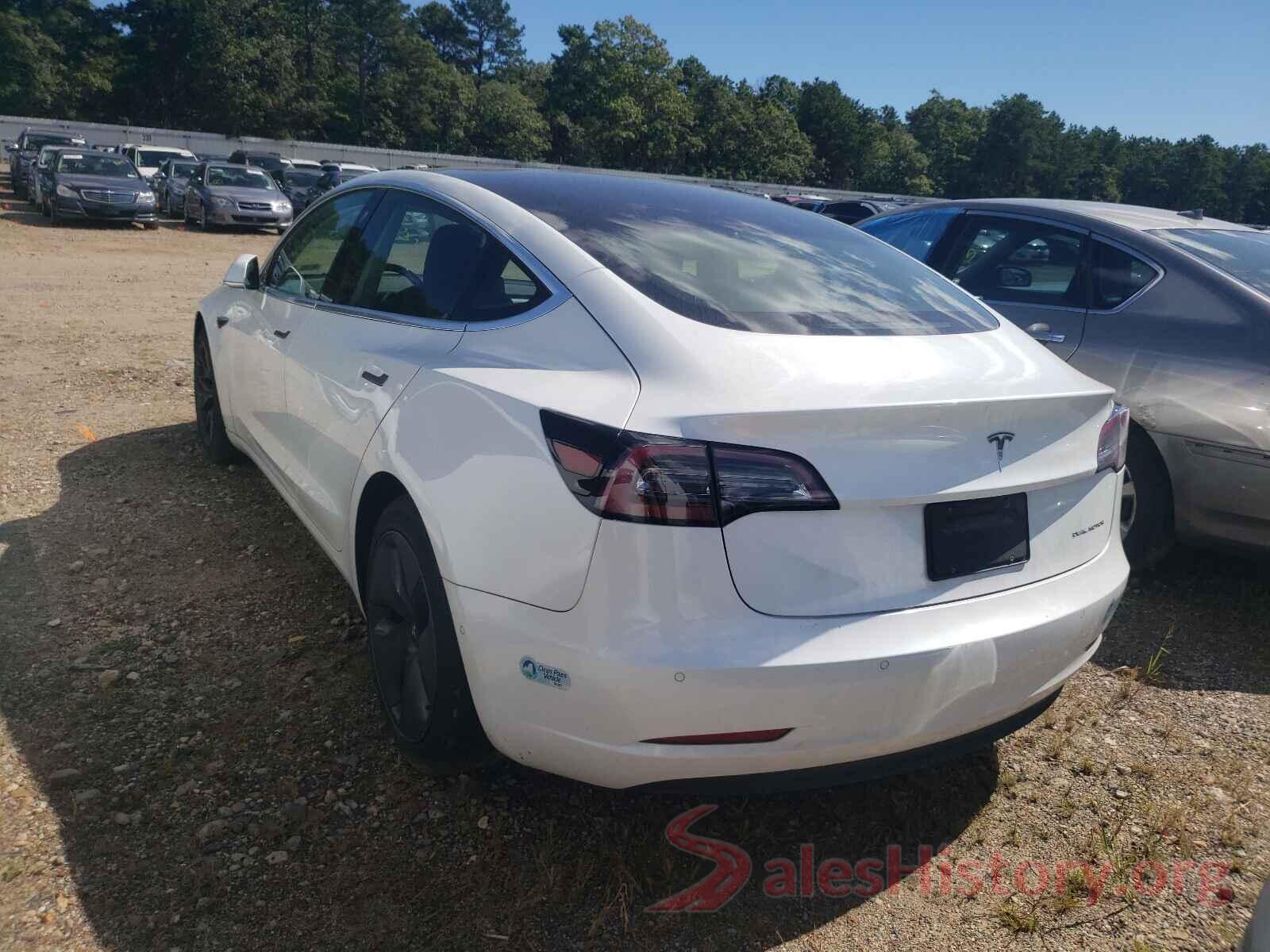 5YJ3E1EB1KF493528 2019 TESLA MODEL 3