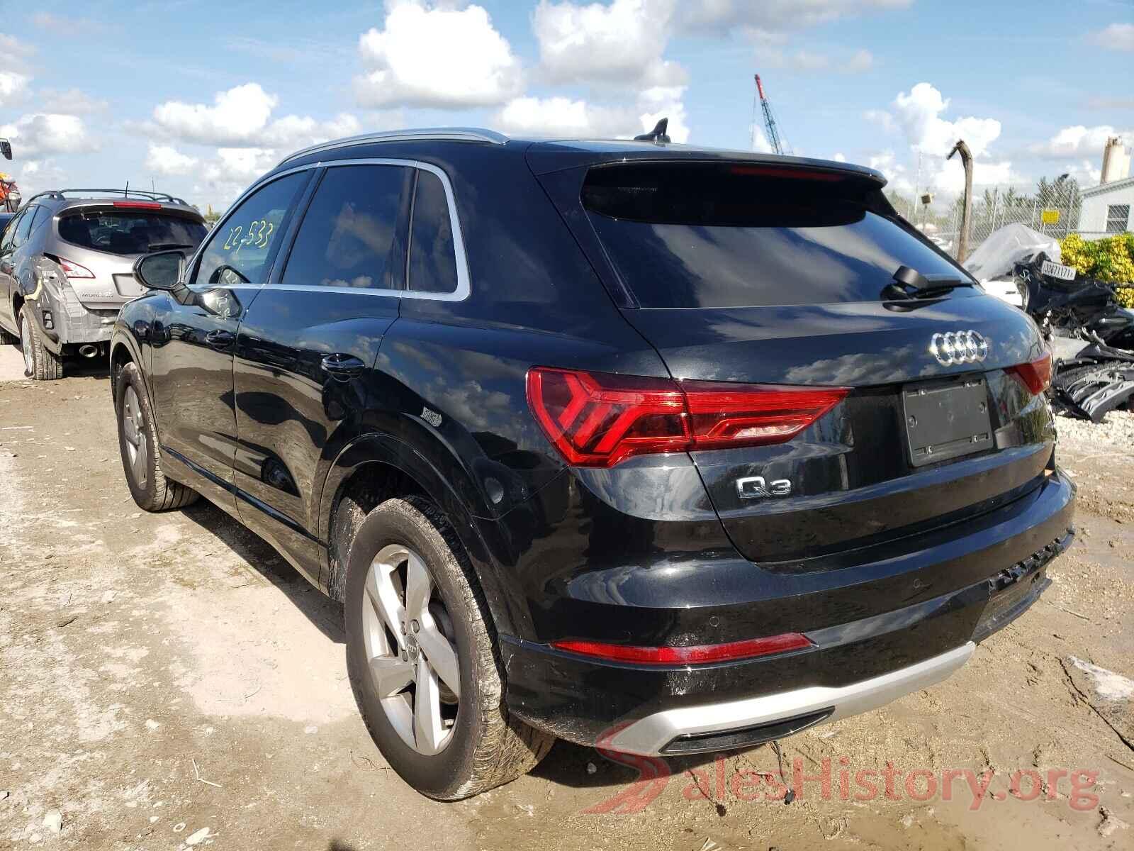 WA1AECF30L1070972 2020 AUDI Q3