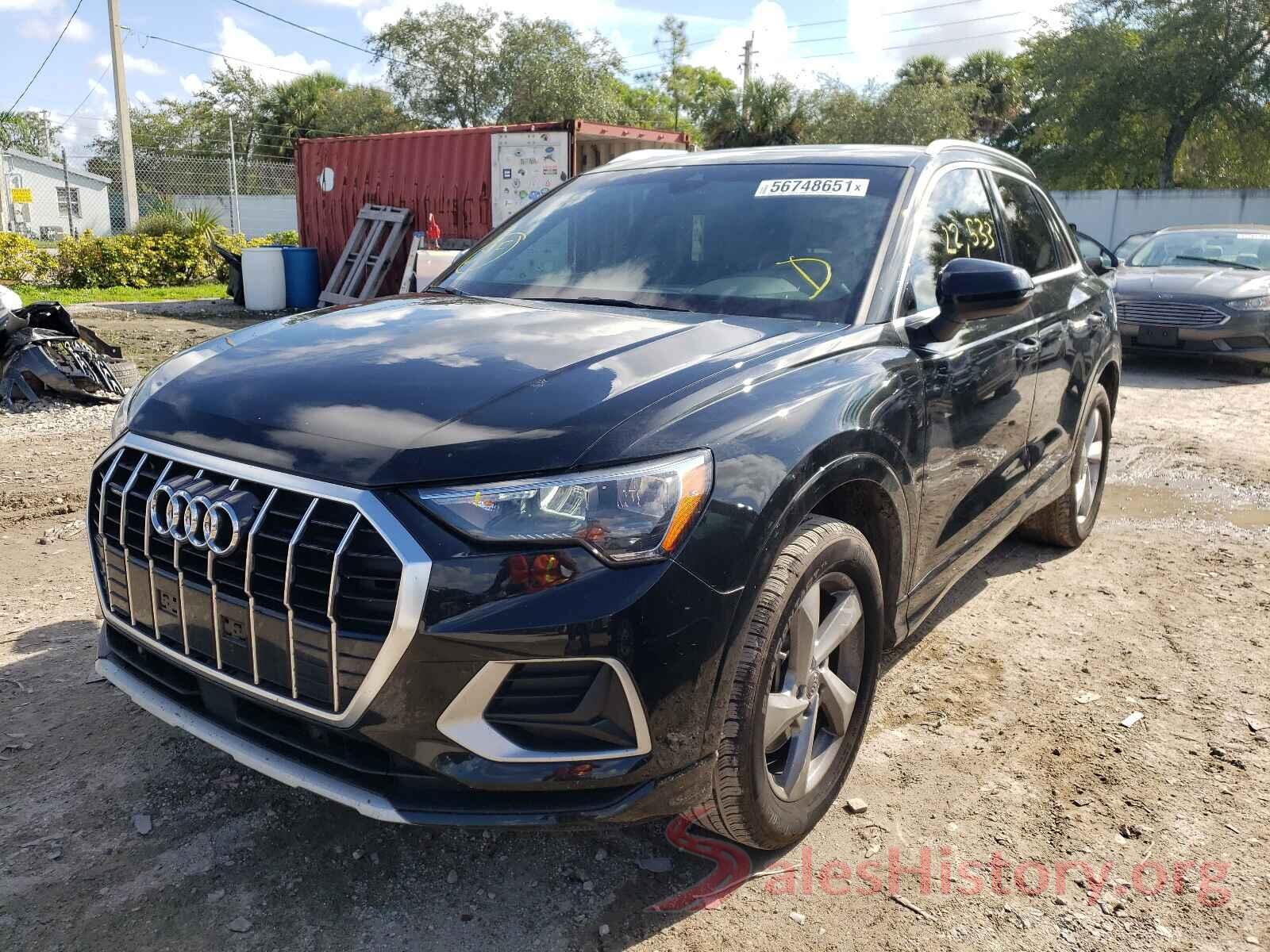 WA1AECF30L1070972 2020 AUDI Q3