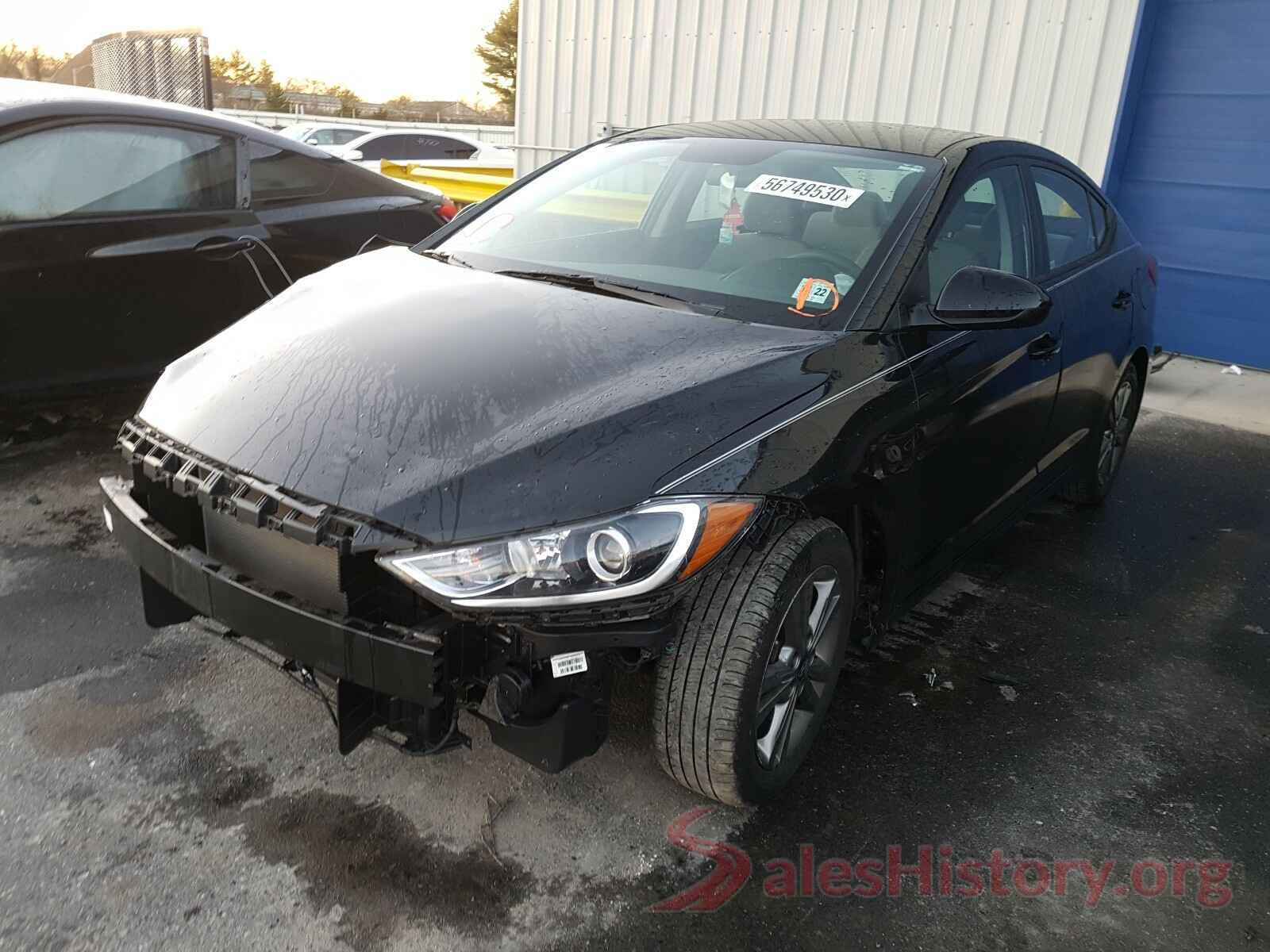 5NPD84LF1JH274281 2018 HYUNDAI ELANTRA