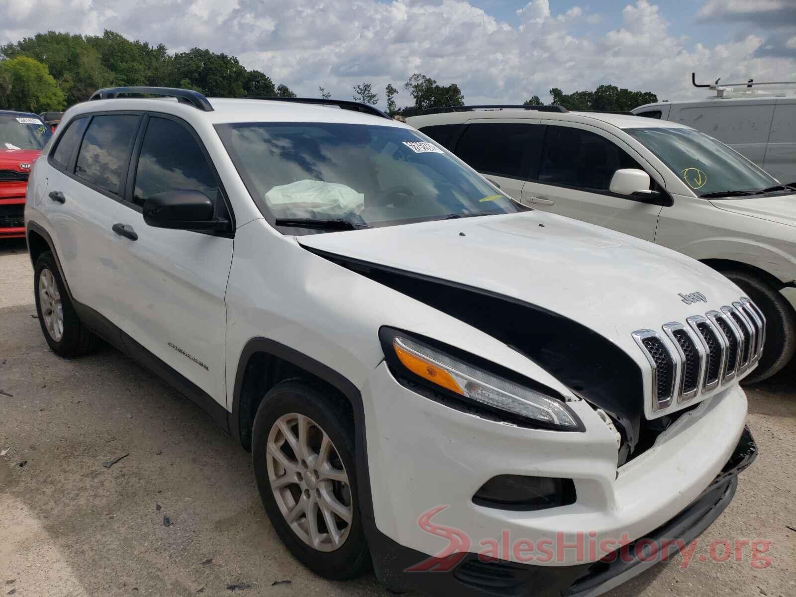 1C4PJLAS8HW535356 2017 JEEP CHEROKEE