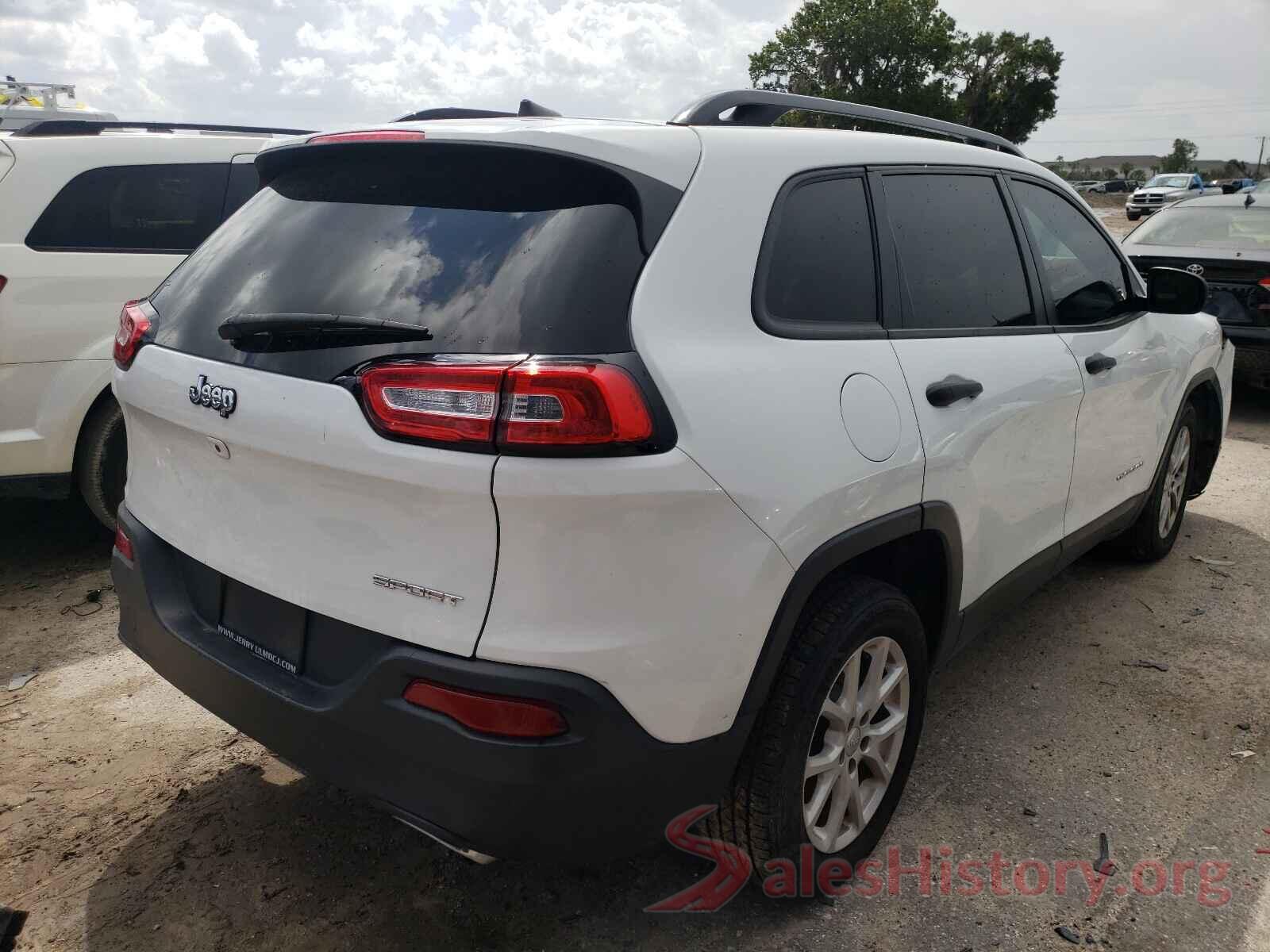 1C4PJLAS8HW535356 2017 JEEP CHEROKEE