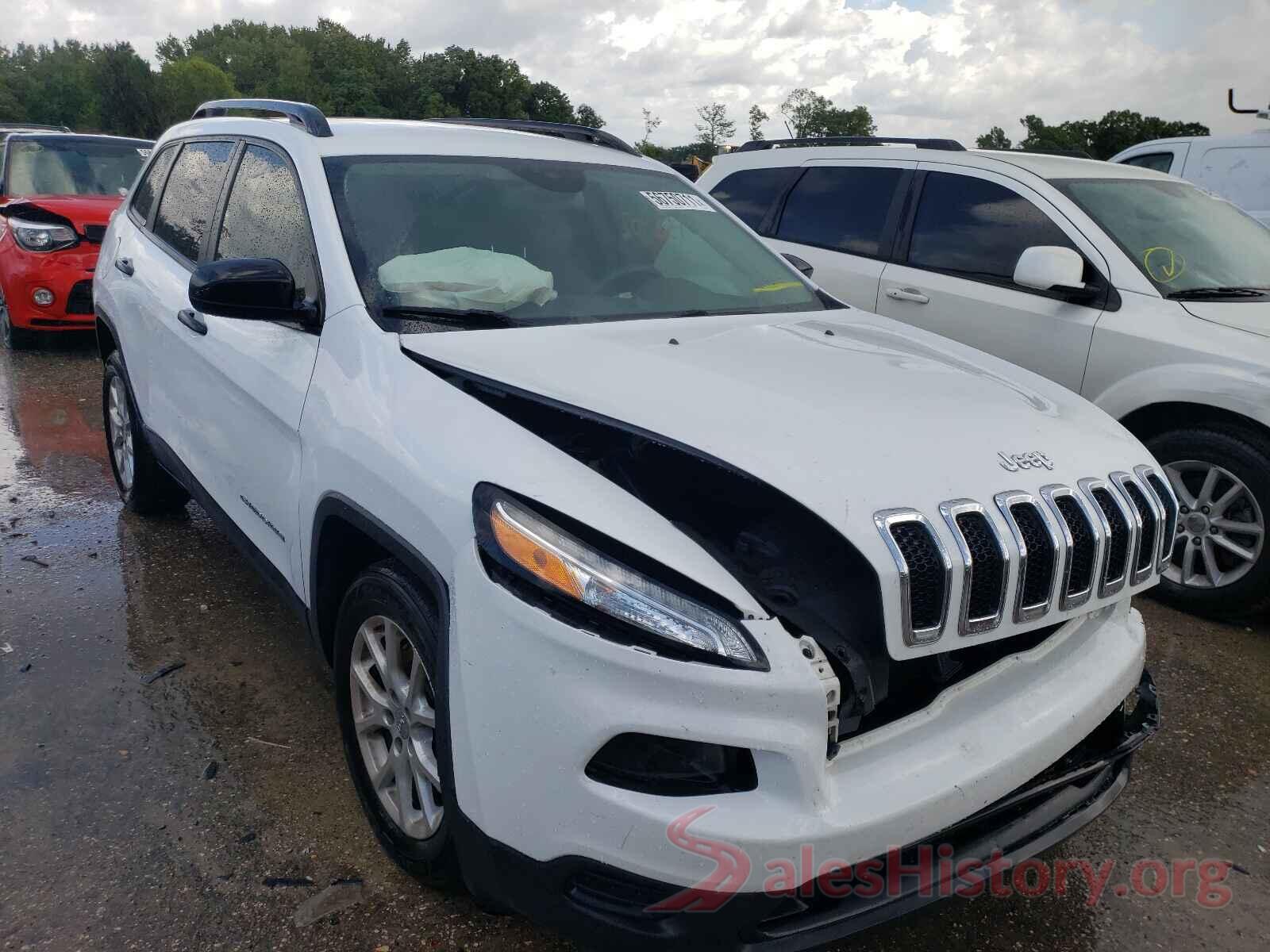 1C4PJLAS8HW535356 2017 JEEP CHEROKEE