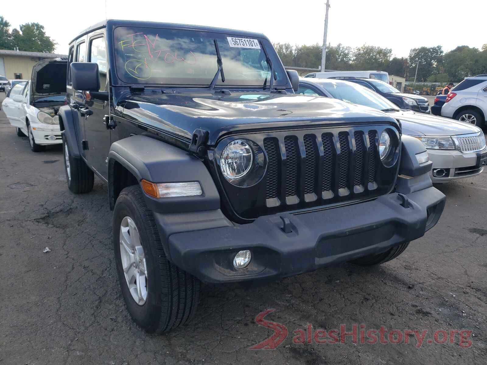 1C4HJXDG6KW653142 2019 JEEP WRANGLER