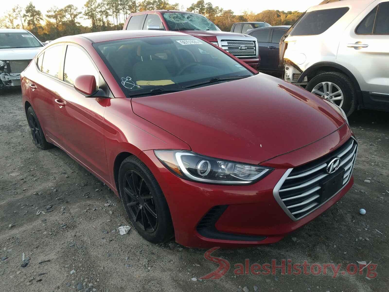 5NPD84LF8JH272351 2018 HYUNDAI ELANTRA