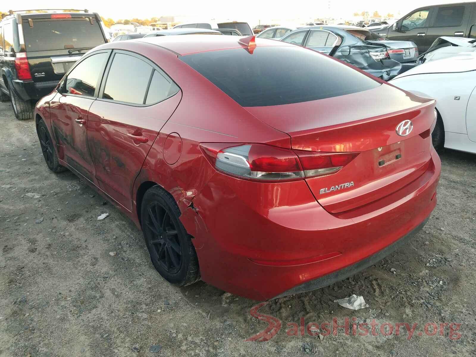 5NPD84LF8JH272351 2018 HYUNDAI ELANTRA