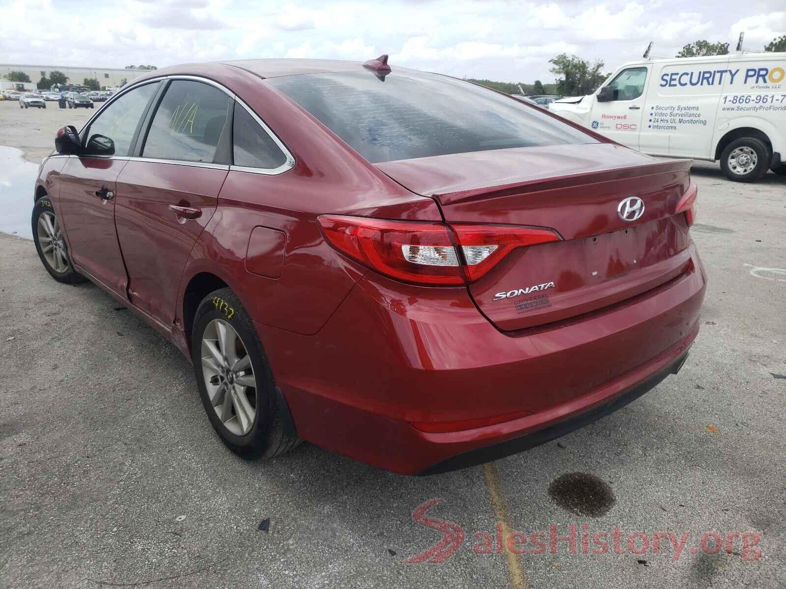 5NPE24AF0GH432000 2016 HYUNDAI SONATA