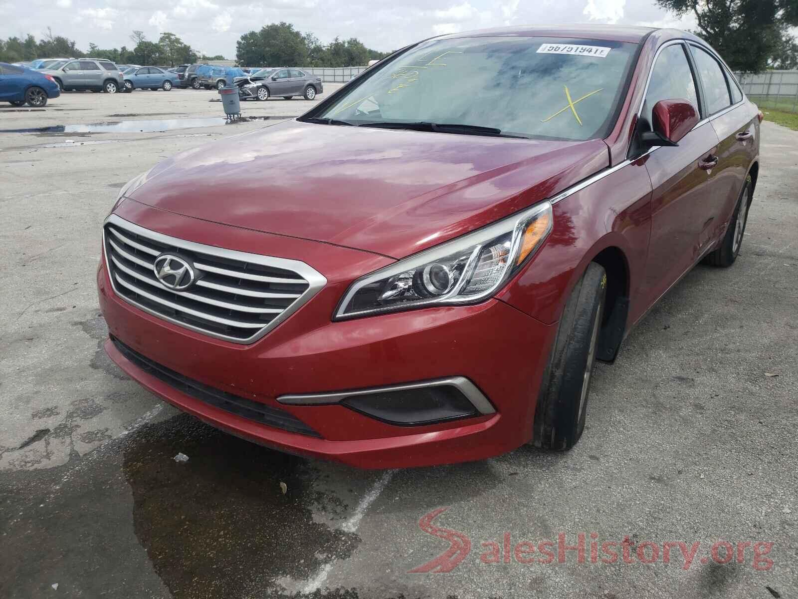 5NPE24AF0GH432000 2016 HYUNDAI SONATA