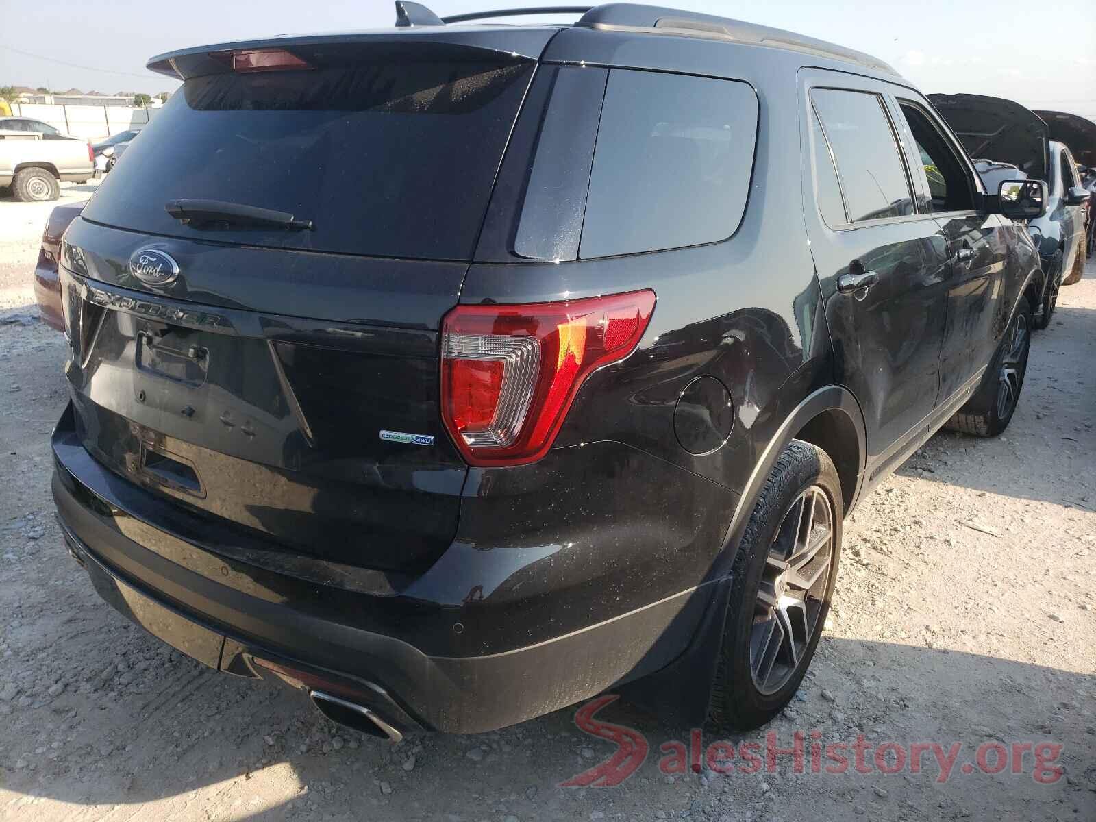 1FM5K8GT3HGD72106 2017 FORD EXPLORER