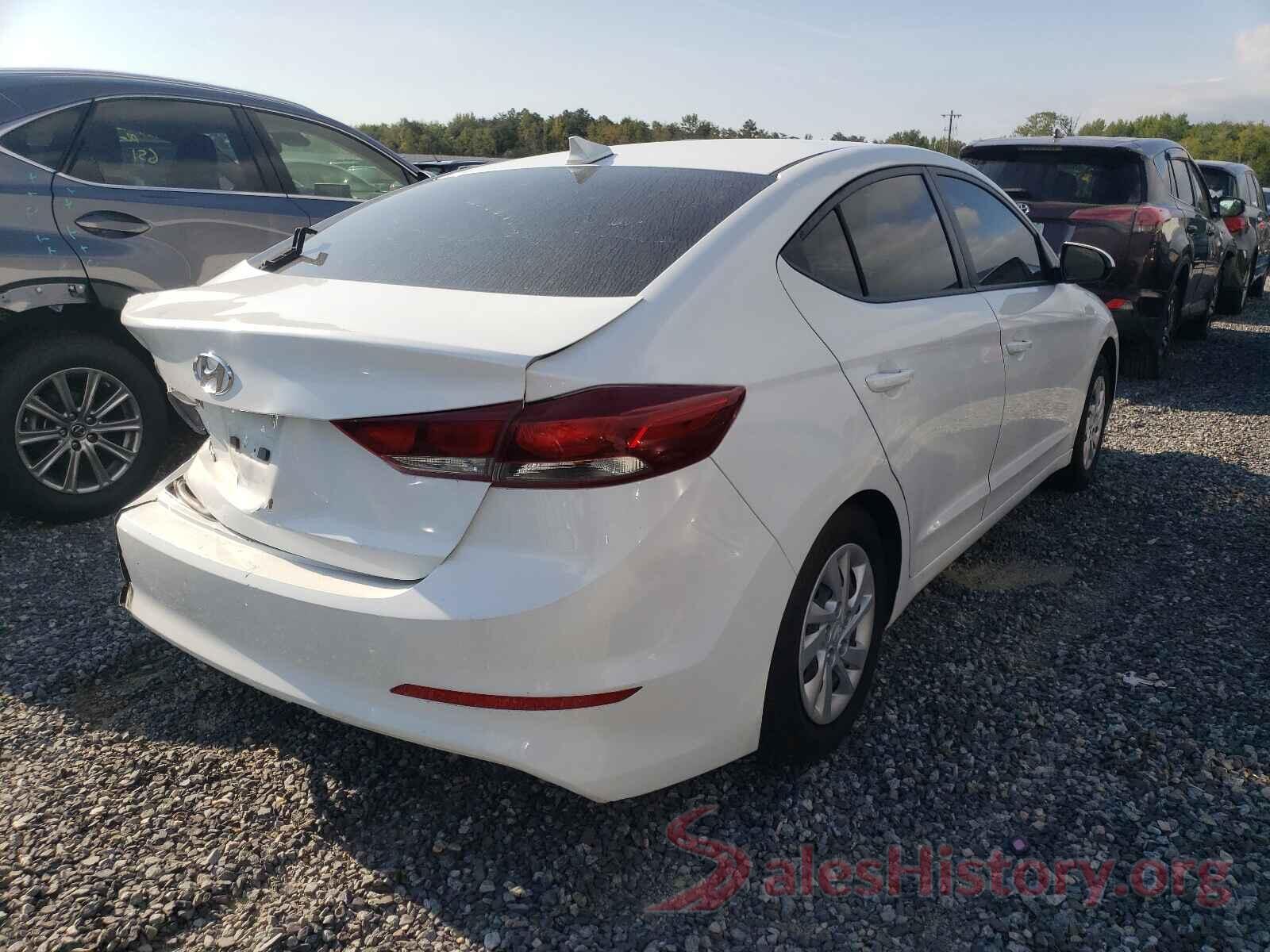 5NPD74LF6JH390756 2018 HYUNDAI ELANTRA