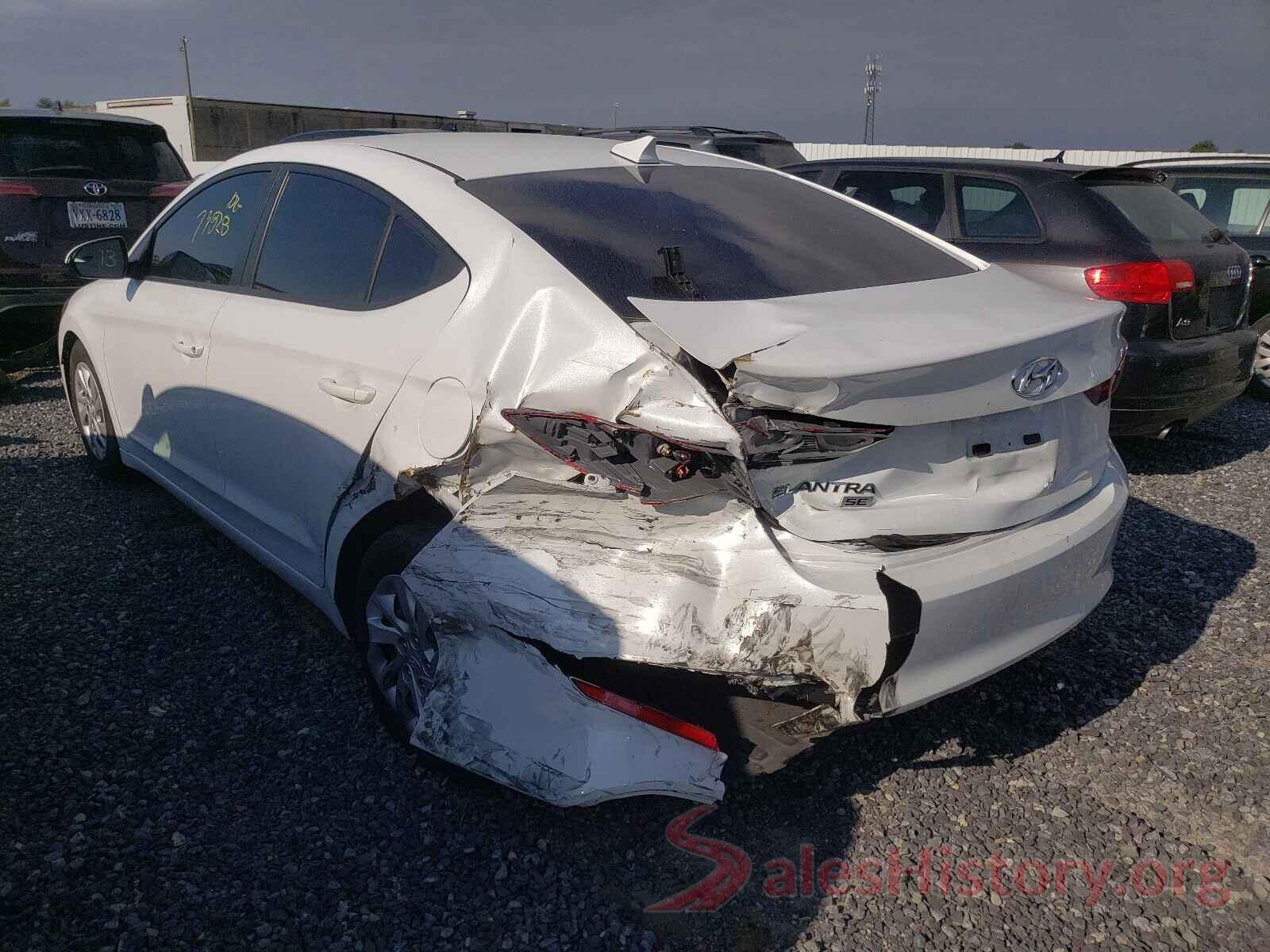 5NPD74LF6JH390756 2018 HYUNDAI ELANTRA